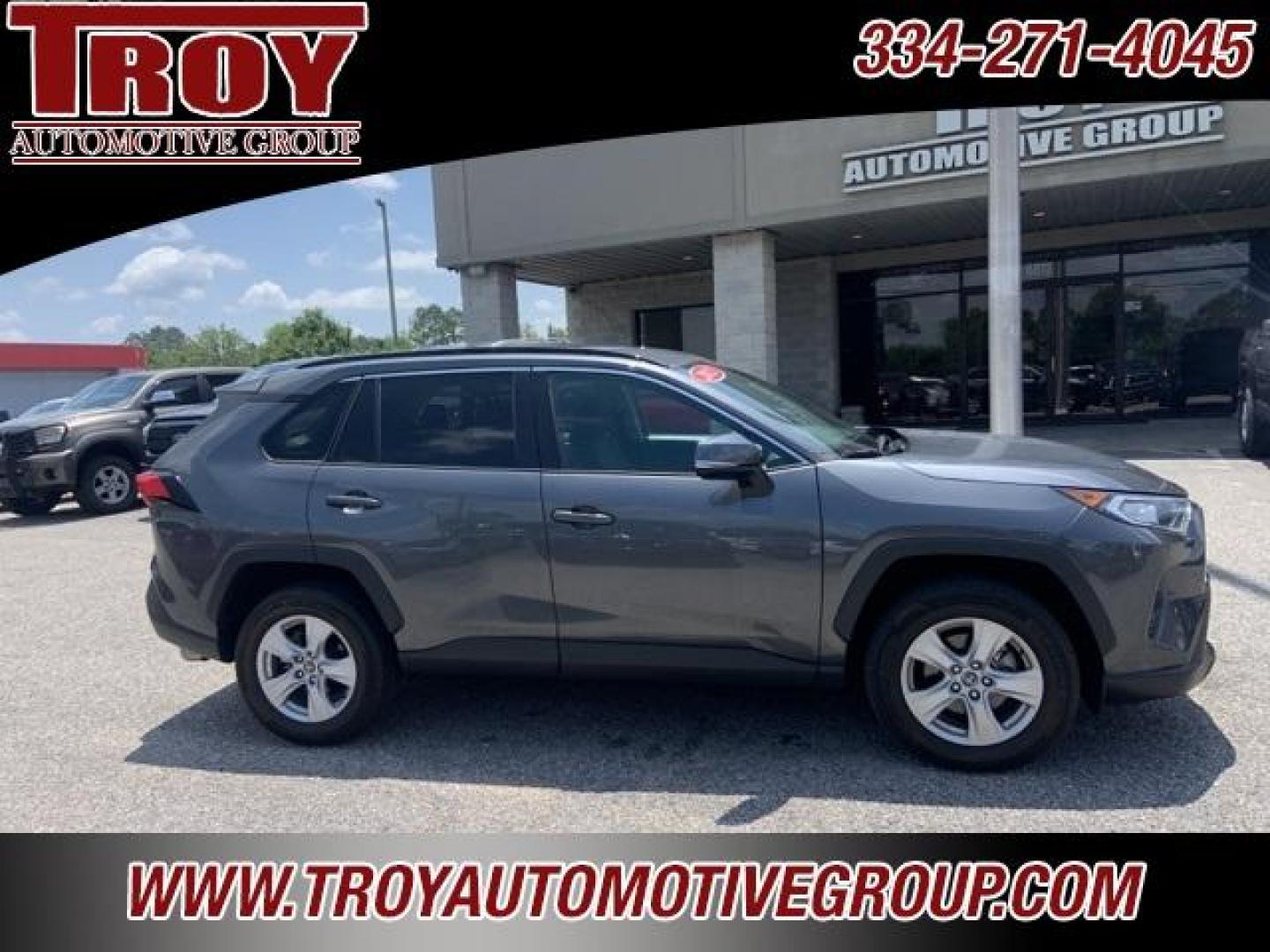 2021 Gray /Black Toyota RAV4 XLE (2T3W1RFVXMC) with an 2.5L 4-Cylinder DOHC Dual VVT-i engine, Automatic transmission, located at 6812 Atlanta Hwy, Montgomery, AL, 36117, (334) 271-4045, 32.382118, -86.178673 - Priced below KBB Fair Purchase Price!<br><br>Gray 2021 Toyota RAV4 XLE FWD 2.5L 4-Cylinder DOHC Dual VVT-i 8-Speed Automatic<br><br>Financing Available---Top Value for Trades.<br><br>Odometer is 19245 miles below market average! 28/35 City/Highway MPG - Photo#9