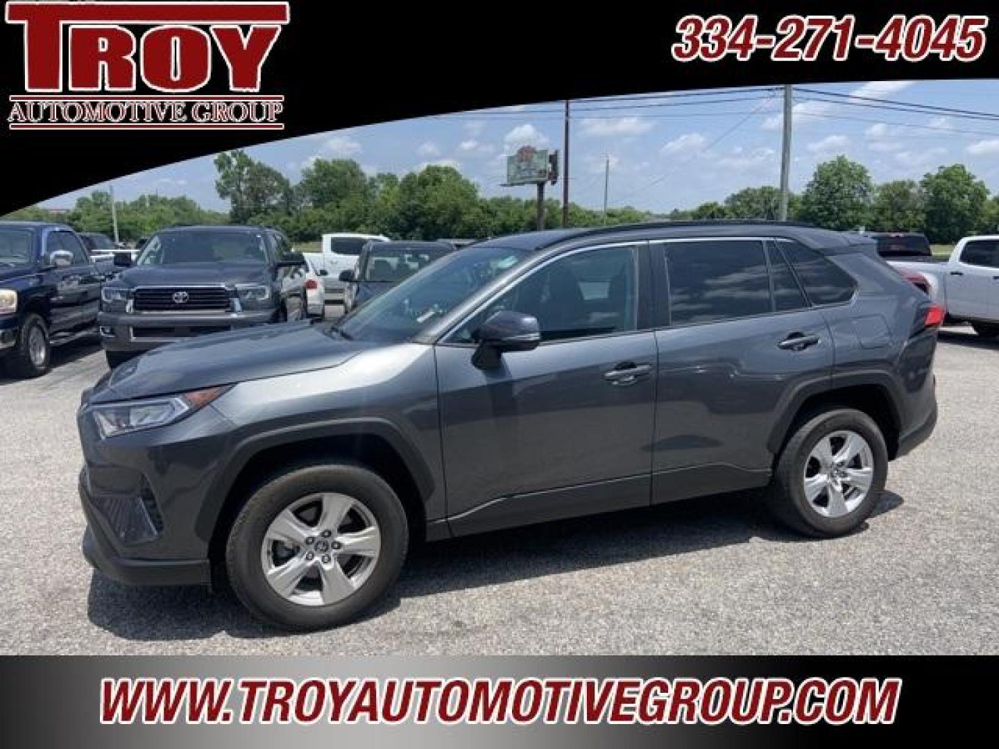 2021 Gray /Black Toyota RAV4 XLE (2T3W1RFVXMC) with an 2.5L 4-Cylinder DOHC Dual VVT-i engine, Automatic transmission, located at 6812 Atlanta Hwy, Montgomery, AL, 36117, (334) 271-4045, 32.382118, -86.178673 - Priced below KBB Fair Purchase Price!<br><br>Gray 2021 Toyota RAV4 XLE FWD 2.5L 4-Cylinder DOHC Dual VVT-i 8-Speed Automatic<br><br>Financing Available---Top Value for Trades.<br><br>Odometer is 19245 miles below market average! 28/35 City/Highway MPG - Photo#2