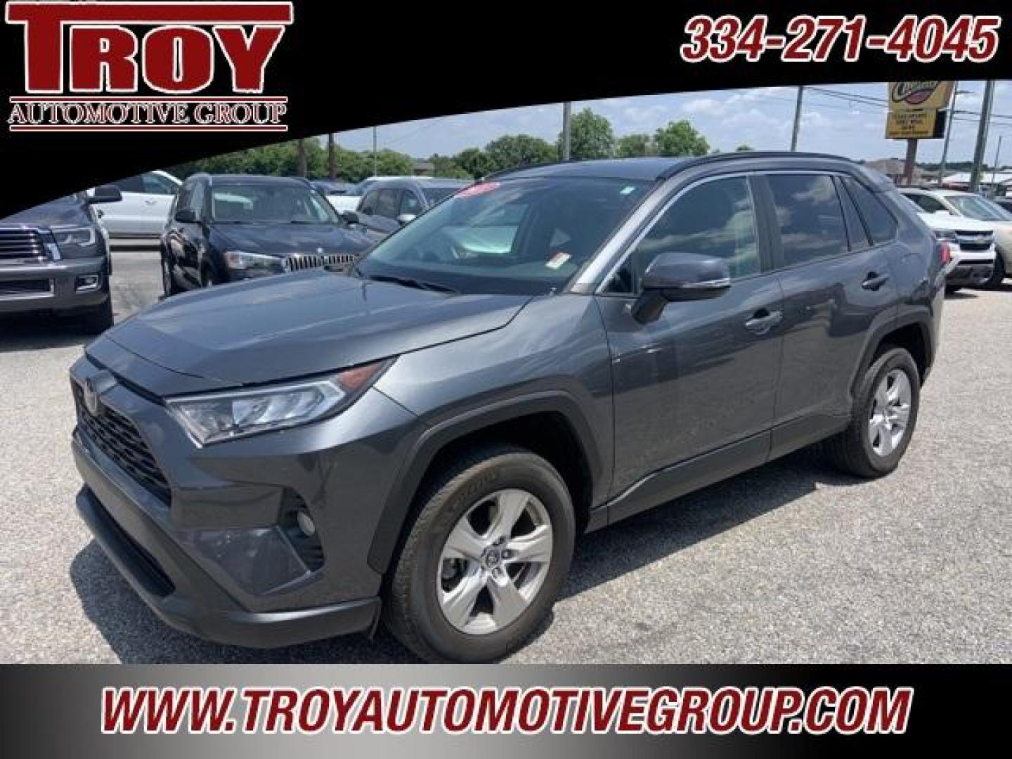 2021 Gray /Black Toyota RAV4 XLE (2T3W1RFVXMC) with an 2.5L 4-Cylinder DOHC Dual VVT-i engine, Automatic transmission, located at 6812 Atlanta Hwy, Montgomery, AL, 36117, (334) 271-4045, 32.382118, -86.178673 - Priced below KBB Fair Purchase Price!<br><br>Gray 2021 Toyota RAV4 XLE FWD 2.5L 4-Cylinder DOHC Dual VVT-i 8-Speed Automatic<br><br>Financing Available---Top Value for Trades.<br><br>Odometer is 19245 miles below market average! 28/35 City/Highway MPG - Photo#3