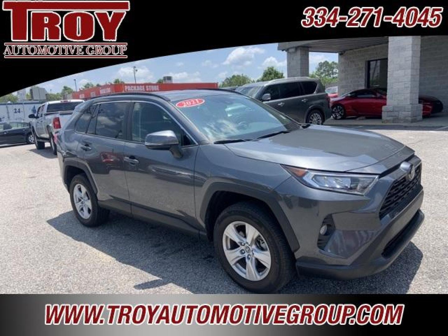 2021 Gray /Black Toyota RAV4 XLE (2T3W1RFVXMC) with an 2.5L 4-Cylinder DOHC Dual VVT-i engine, Automatic transmission, located at 6812 Atlanta Hwy, Montgomery, AL, 36117, (334) 271-4045, 32.382118, -86.178673 - Priced below KBB Fair Purchase Price!<br><br>Gray 2021 Toyota RAV4 XLE FWD 2.5L 4-Cylinder DOHC Dual VVT-i 8-Speed Automatic<br><br>Financing Available---Top Value for Trades.<br><br>Odometer is 19245 miles below market average! 28/35 City/Highway MPG - Photo#7