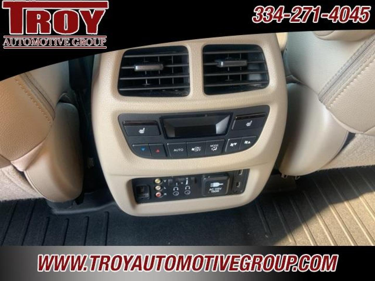 2017 White Diamond Pearl /Beige Honda Pilot Elite (5FNYF6H02HB) with an 3.5L V6 24V SOHC i-VTEC engine, Automatic transmission, located at 6812 Atlanta Hwy, Montgomery, AL, 36117, (334) 271-4045, 32.382118, -86.178673 - Photo#23