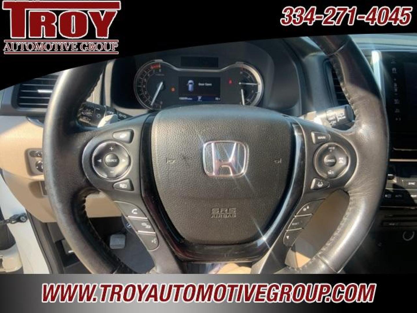 2017 White Diamond Pearl /Beige Honda Pilot Elite (5FNYF6H02HB) with an 3.5L V6 24V SOHC i-VTEC engine, Automatic transmission, located at 6812 Atlanta Hwy, Montgomery, AL, 36117, (334) 271-4045, 32.382118, -86.178673 - Photo#36