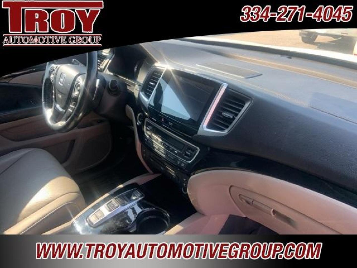 2017 White Diamond Pearl /Beige Honda Pilot Elite (5FNYF6H02HB) with an 3.5L V6 24V SOHC i-VTEC engine, Automatic transmission, located at 6812 Atlanta Hwy, Montgomery, AL, 36117, (334) 271-4045, 32.382118, -86.178673 - Photo#37