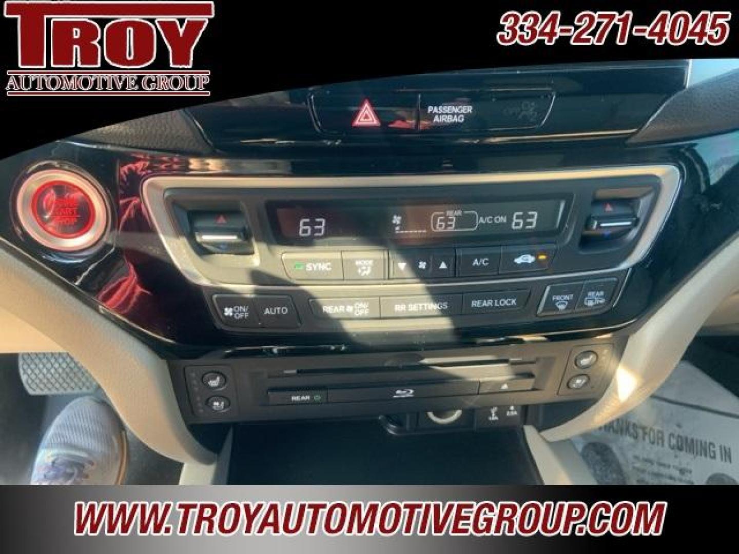 2017 White Diamond Pearl /Beige Honda Pilot Elite (5FNYF6H02HB) with an 3.5L V6 24V SOHC i-VTEC engine, Automatic transmission, located at 6812 Atlanta Hwy, Montgomery, AL, 36117, (334) 271-4045, 32.382118, -86.178673 - Photo#56