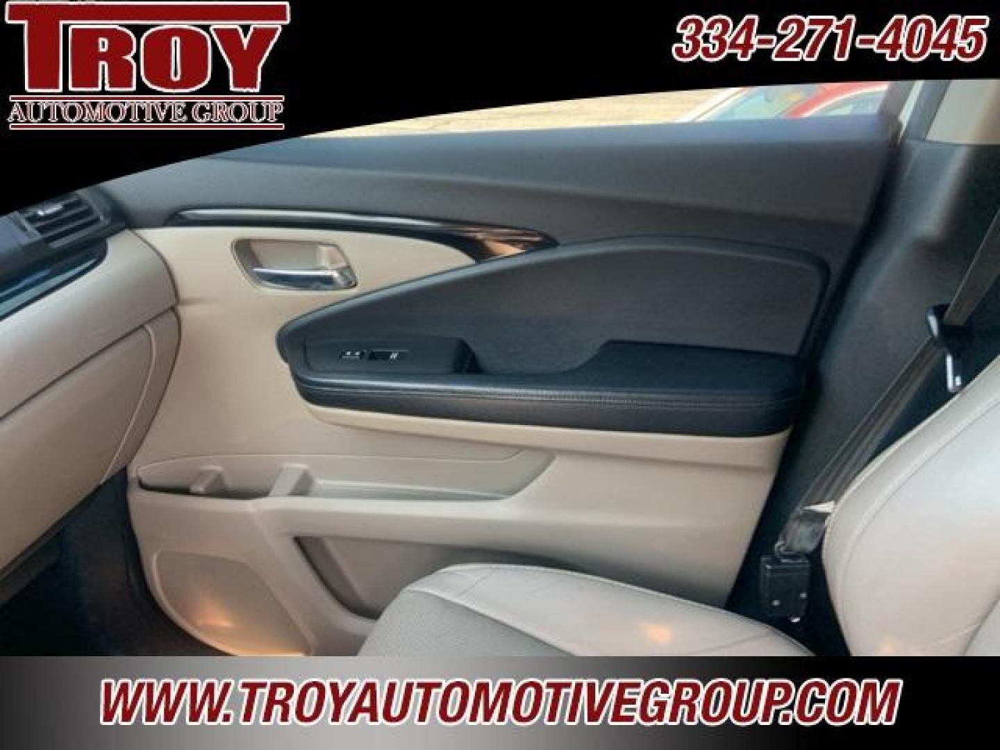 2017 White Diamond Pearl /Beige Honda Pilot Elite (5FNYF6H02HB) with an 3.5L V6 24V SOHC i-VTEC engine, Automatic transmission, located at 6812 Atlanta Hwy, Montgomery, AL, 36117, (334) 271-4045, 32.382118, -86.178673 - Photo#60