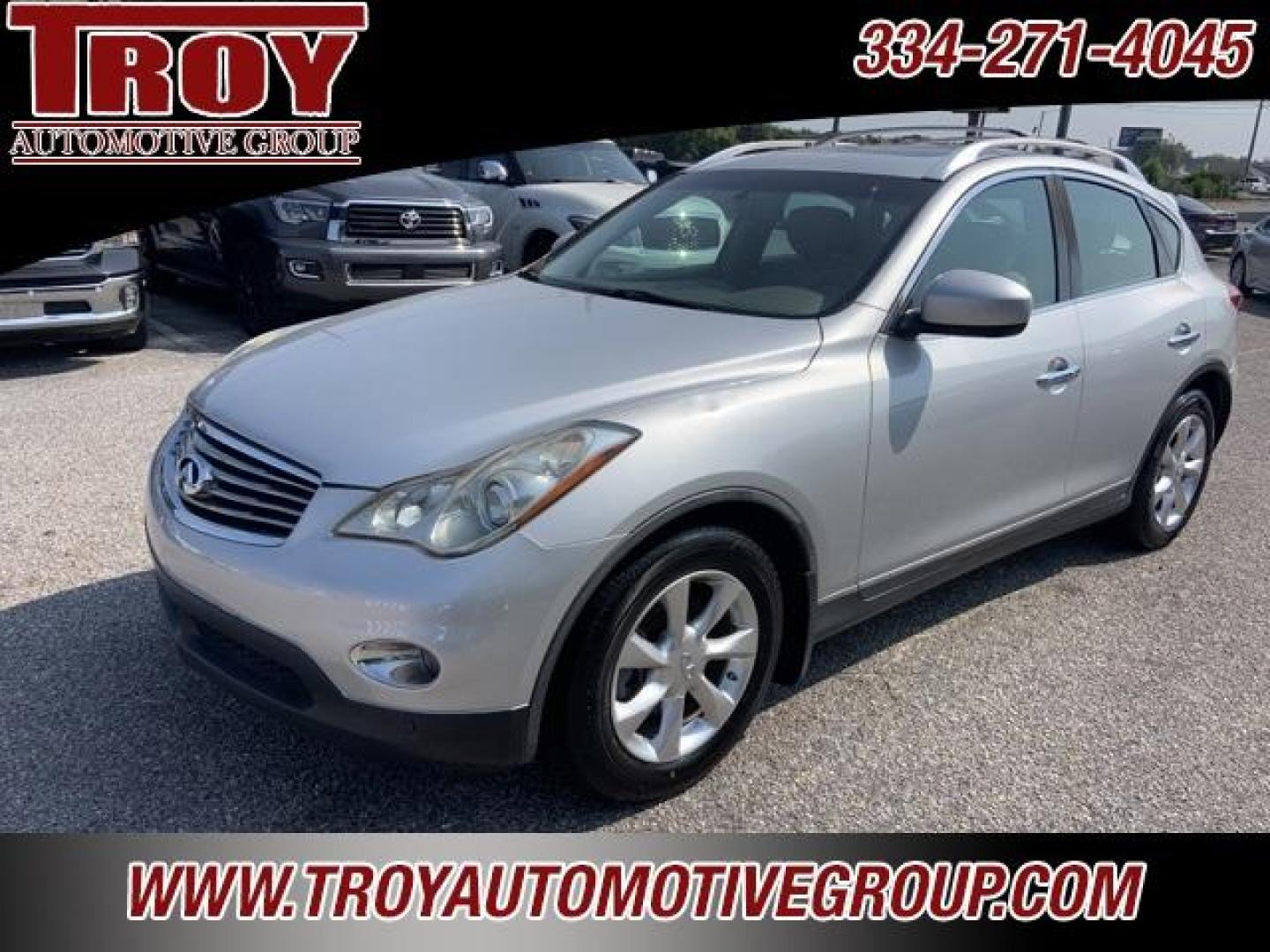 2010 Liquid Platinum Metallic /Stone INFINITI EX35 Journey (JN1AJ0HP1AM) with an 3.5L V6 engine, Automatic transmission, located at 6812 Atlanta Hwy, Montgomery, AL, 36117, (334) 271-4045, 32.382118, -86.178673 - Photo#2