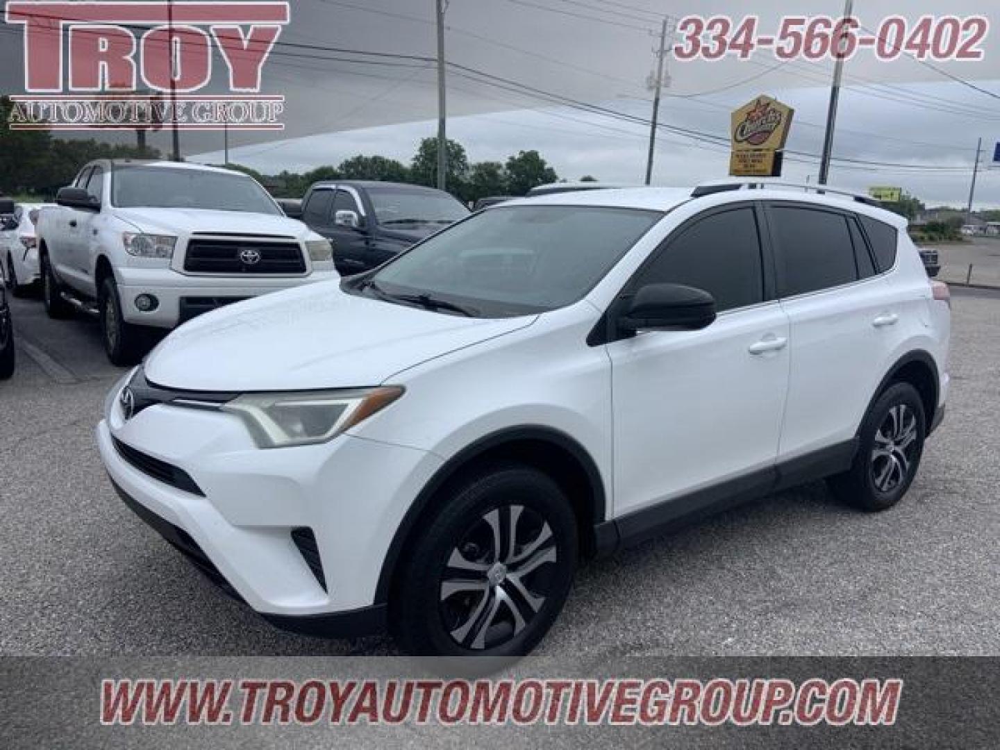 2016 Super White /Ash Toyota RAV4 LE (2T3ZFREV1GW) with an 2.5L 4-Cylinder DOHC Dual VVT-i engine, Automatic transmission, located at 6812 Atlanta Hwy, Montgomery, AL, 36117, (334) 271-4045, 32.382118, -86.178673 - Photo#3