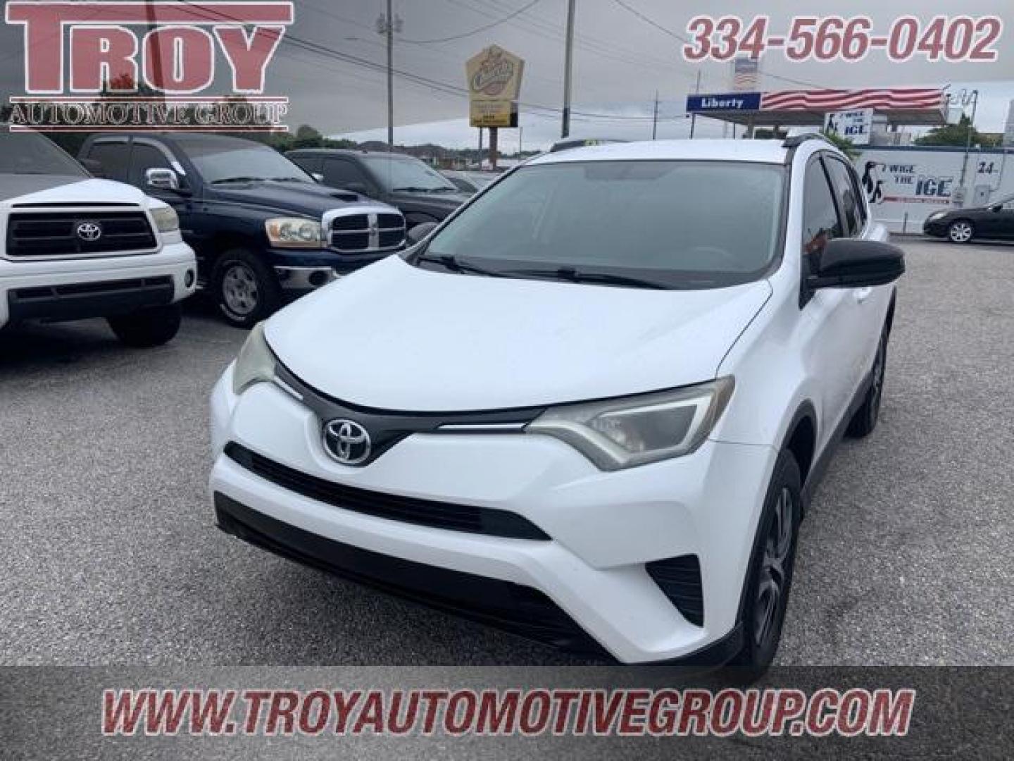 2016 Super White /Ash Toyota RAV4 LE (2T3ZFREV1GW) with an 2.5L 4-Cylinder DOHC Dual VVT-i engine, Automatic transmission, located at 6812 Atlanta Hwy, Montgomery, AL, 36117, (334) 271-4045, 32.382118, -86.178673 - Photo#4