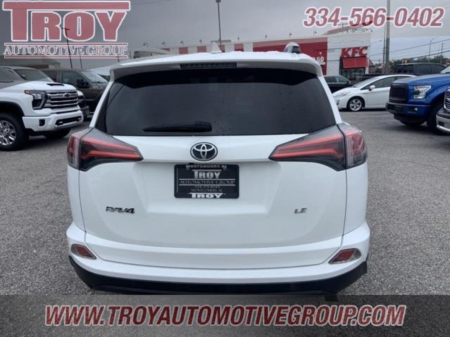 2016 Super White /Ash Toyota RAV4 LE (2T3ZFREV1GW) with an 2.5L 4-Cylinder DOHC Dual VVT-i engine, Automatic transmission, located at 6812 Atlanta Hwy, Montgomery, AL, 36117, (334) 271-4045, 32.382118, -86.178673 - Photo#12