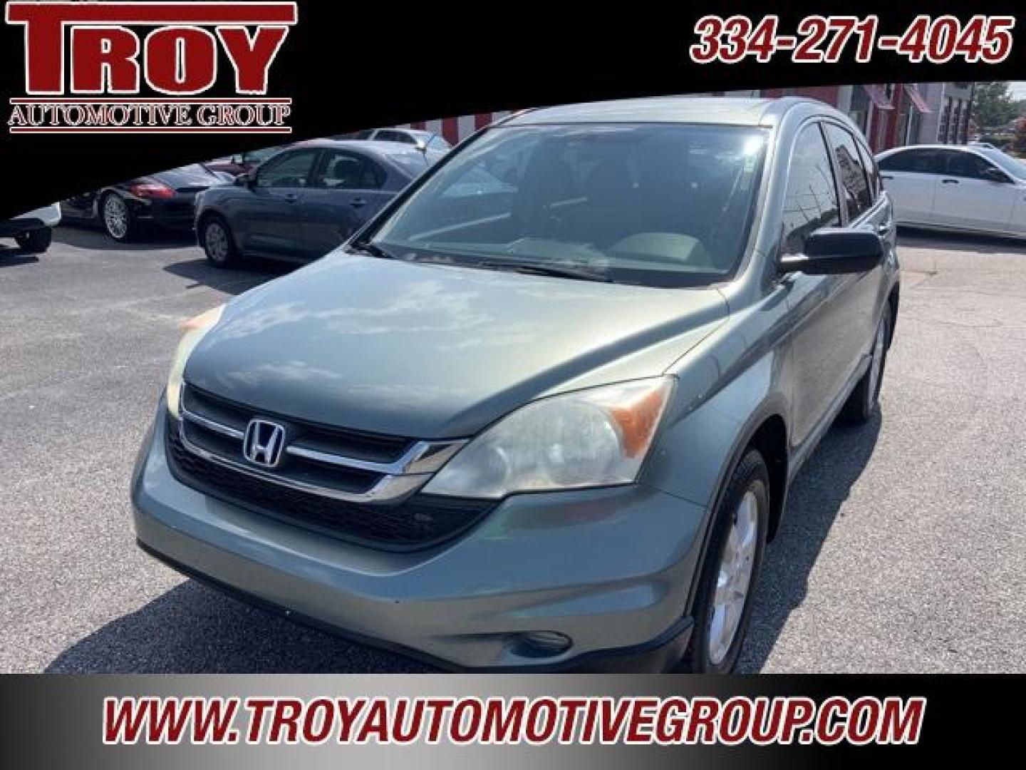 2011 Opal Sage Metallic /Ivory Honda CR-V SE (5J6RE4H46BL) with an 2.4L I4 DOHC 16V i-VTEC engine, Automatic transmission, located at 6812 Atlanta Hwy, Montgomery, AL, 36117, (334) 271-4045, 32.382118, -86.178673 - Opal Sage Metallic 2011 Honda CR-V SE AWD 2.4L I4 DOHC 16V i-VTEC 5-Speed Automatic<br><br>Financing Available---Top Value for Trades.<br><br>21/27 City/Highway MPG<br><br><br>Awards:<br> * JD Power Dependability Study * 2011 KBB.com Brand Image Awards<br>Kelley Blue Book Brand Image Awards are b - Photo#2