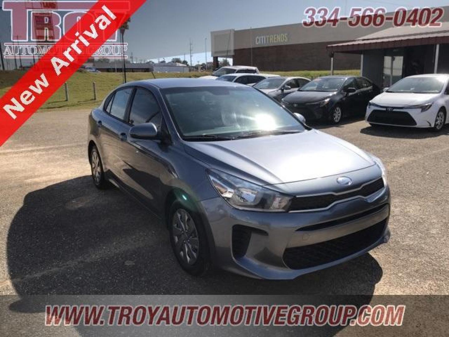 2019 Phantom Gray /Black Kia Rio S (3KPA24AB2KE) with an 1.6L I4 DGI 16V engine, Automatic transmission, located at 6812 Atlanta Hwy, Montgomery, AL, 36117, (334) 271-4045, 32.382118, -86.178673 - Phantom Gray 2019 Kia Rio S FWD 1.6L I4 DGI 16V 6-Speed Automatic<br><br>Financing Available---Top Value for Trades.<br><br>28/37 City/Highway MPG - Photo#6