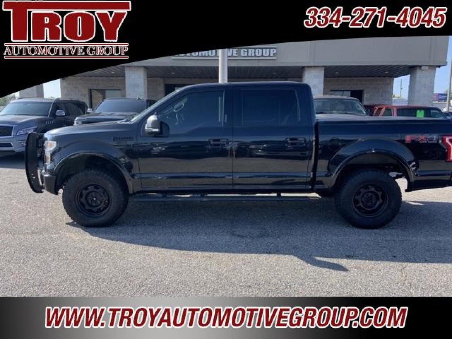 2015 Tuxedo Black Metallic /Black Ford F-150 XLT (1FTEW1EF4FK) with an 5.0L V8 FFV engine, Automatic transmission, located at 6812 Atlanta Hwy, Montgomery, AL, 36117, (334) 271-4045, 32.382118, -86.178673 - Sport Appearance Package!!<br>Heated Seats !<br>Rough Country Leveling Kit!!<br>Dual Power Seats !!<br>Cold Air Intake!!<br>Push Bar!!<br> - Photo#1