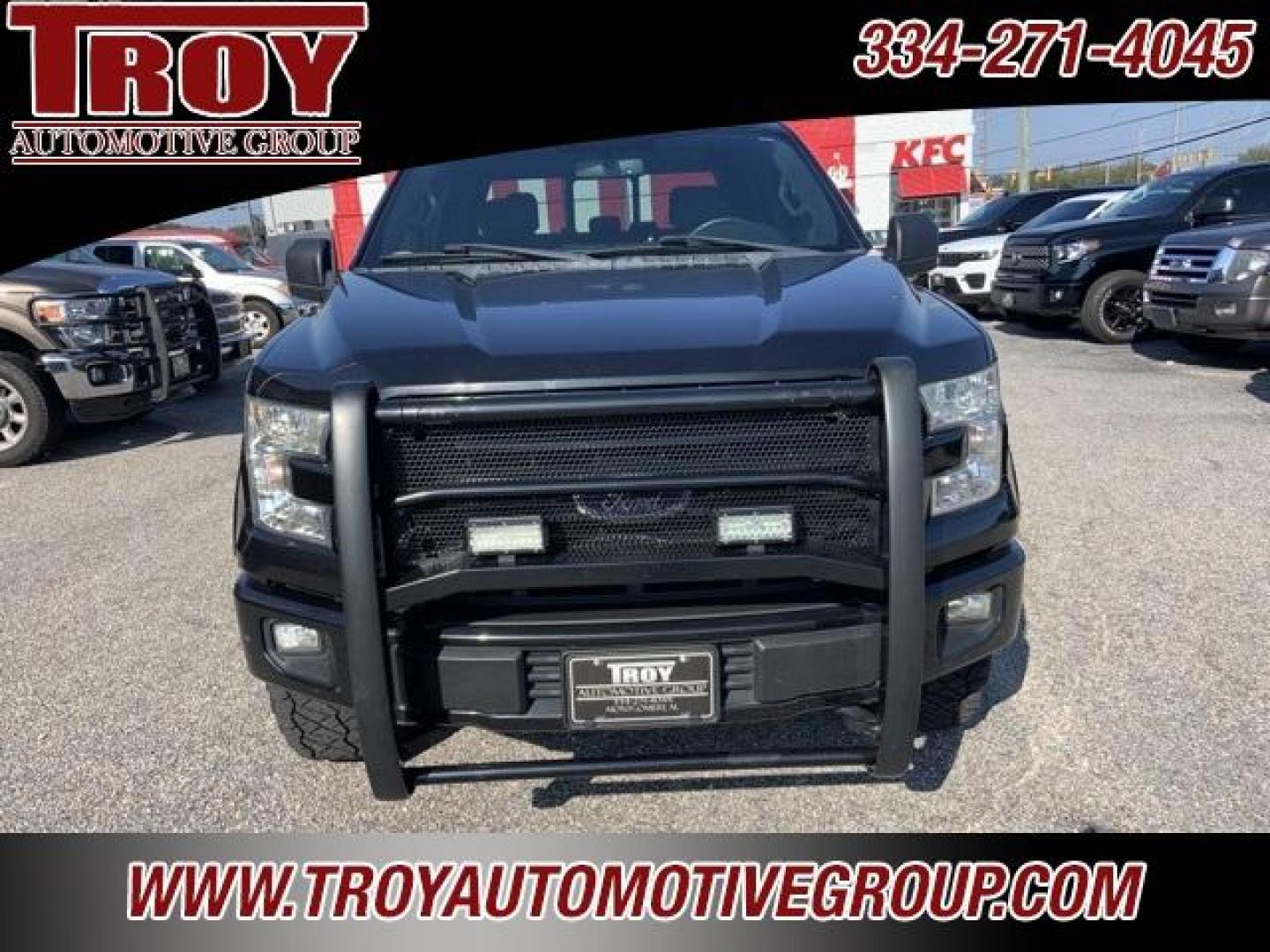 2015 Tuxedo Black Metallic /Black Ford F-150 XLT (1FTEW1EF4FK) with an 5.0L V8 FFV engine, Automatic transmission, located at 6812 Atlanta Hwy, Montgomery, AL, 36117, (334) 271-4045, 32.382118, -86.178673 - Sport Appearance Package!!<br>Heated Seats !<br>Rough Country Leveling Kit!!<br>Dual Power Seats !!<br>Cold Air Intake!!<br>Push Bar!!<br> - Photo#6