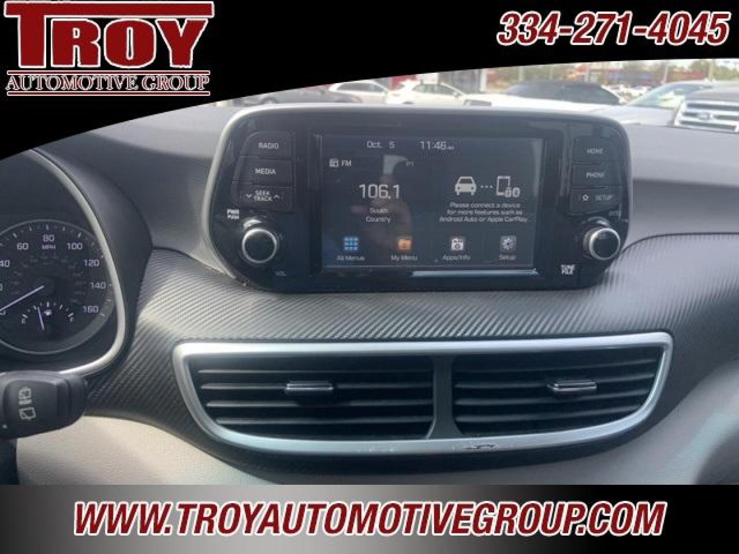 2021 White Cream /Gray Hyundai Tucson SE (KM8J23A4XMU) with an I4 engine, Automatic transmission, located at 6812 Atlanta Hwy, Montgomery, AL, 36117, (334) 271-4045, 32.382118, -86.178673 - Photo#46