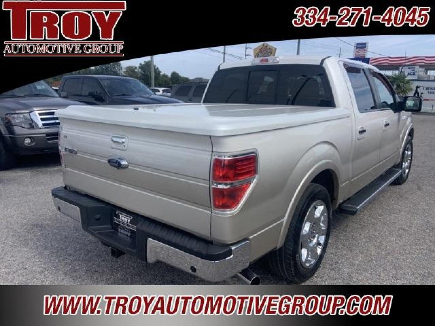 2013 White Platinum Metallic Tri-Coat /Pecan Ford F-150 Lariat (1FTFW1CT3DF) with an 3.5L V6 engine, Automatic transmission, located at 6812 Atlanta Hwy, Montgomery, AL, 36117, (334) 271-4045, 32.382118, -86.178673 - ABS brakes, Alloy wheels, Compass, Electronic Stability Control, Front dual zone A/C, Heated door mirrors, Heated front seats, Illuminated entry, Low tire pressure warning, Remote keyless entry, Traction control.<br><br><br>White Platinum Metallic Tri-Coat 2013 Ford F-150 Lariat RWD 3.5L V6 6-Speed - Photo#10