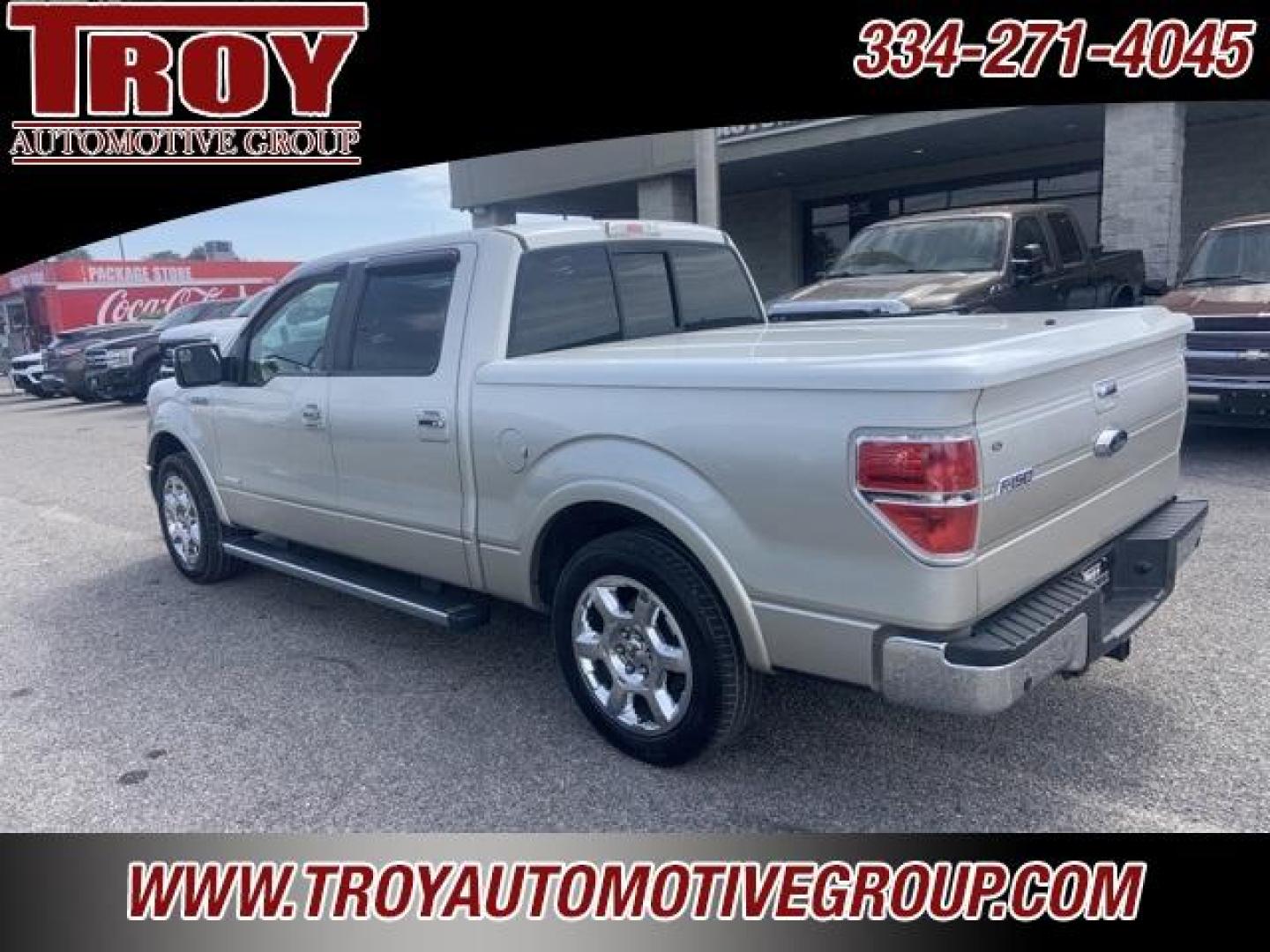 2013 White Platinum Metallic Tri-Coat /Pecan Ford F-150 Lariat (1FTFW1CT3DF) with an 3.5L V6 engine, Automatic transmission, located at 6812 Atlanta Hwy, Montgomery, AL, 36117, (334) 271-4045, 32.382118, -86.178673 - Photo#13