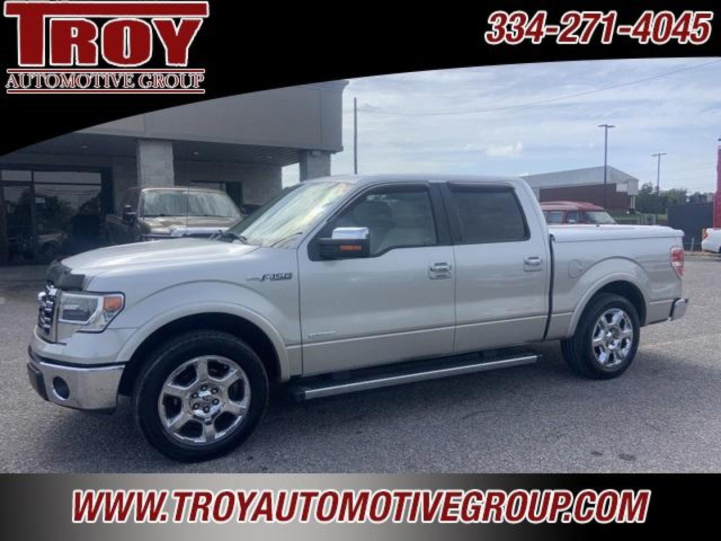 2013 White Platinum Metallic Tri-Coat /Pecan Ford F-150 Lariat (1FTFW1CT3DF) with an 3.5L V6 engine, Automatic transmission, located at 6812 Atlanta Hwy, Montgomery, AL, 36117, (334) 271-4045, 32.382118, -86.178673 - ABS brakes, Alloy wheels, Compass, Electronic Stability Control, Front dual zone A/C, Heated door mirrors, Heated front seats, Illuminated entry, Low tire pressure warning, Remote keyless entry, Traction control.<br><br><br>White Platinum Metallic Tri-Coat 2013 Ford F-150 Lariat RWD 3.5L V6 6-Speed - Photo#15