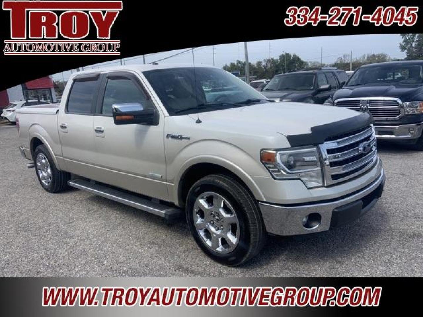 2013 White Platinum Metallic Tri-Coat /Pecan Ford F-150 Lariat (1FTFW1CT3DF) with an 3.5L V6 engine, Automatic transmission, located at 6812 Atlanta Hwy, Montgomery, AL, 36117, (334) 271-4045, 32.382118, -86.178673 - Photo#6