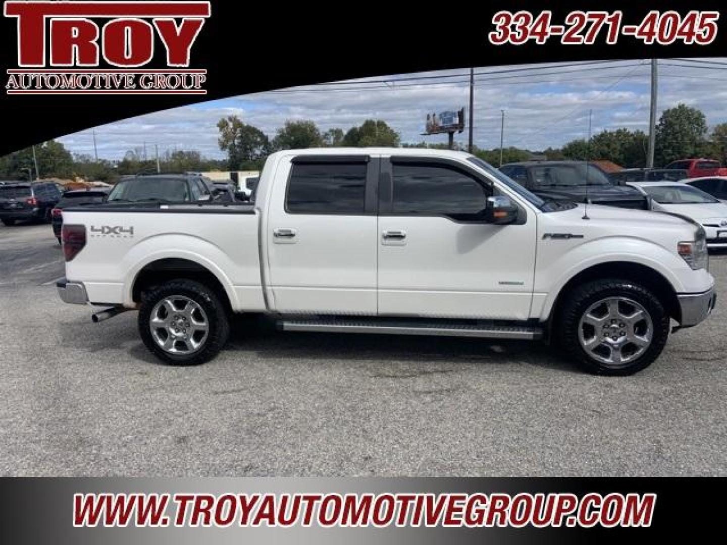 2013 White Platinum Metallic Tri-Coat /Pecan Ford F-150 Lariat (1FTFW1ET3DF) with an 3.5L V6 engine, Automatic transmission, located at 6812 Atlanta Hwy, Montgomery, AL, 36117, (334) 271-4045, 32.382118, -86.178673 - Photo#9