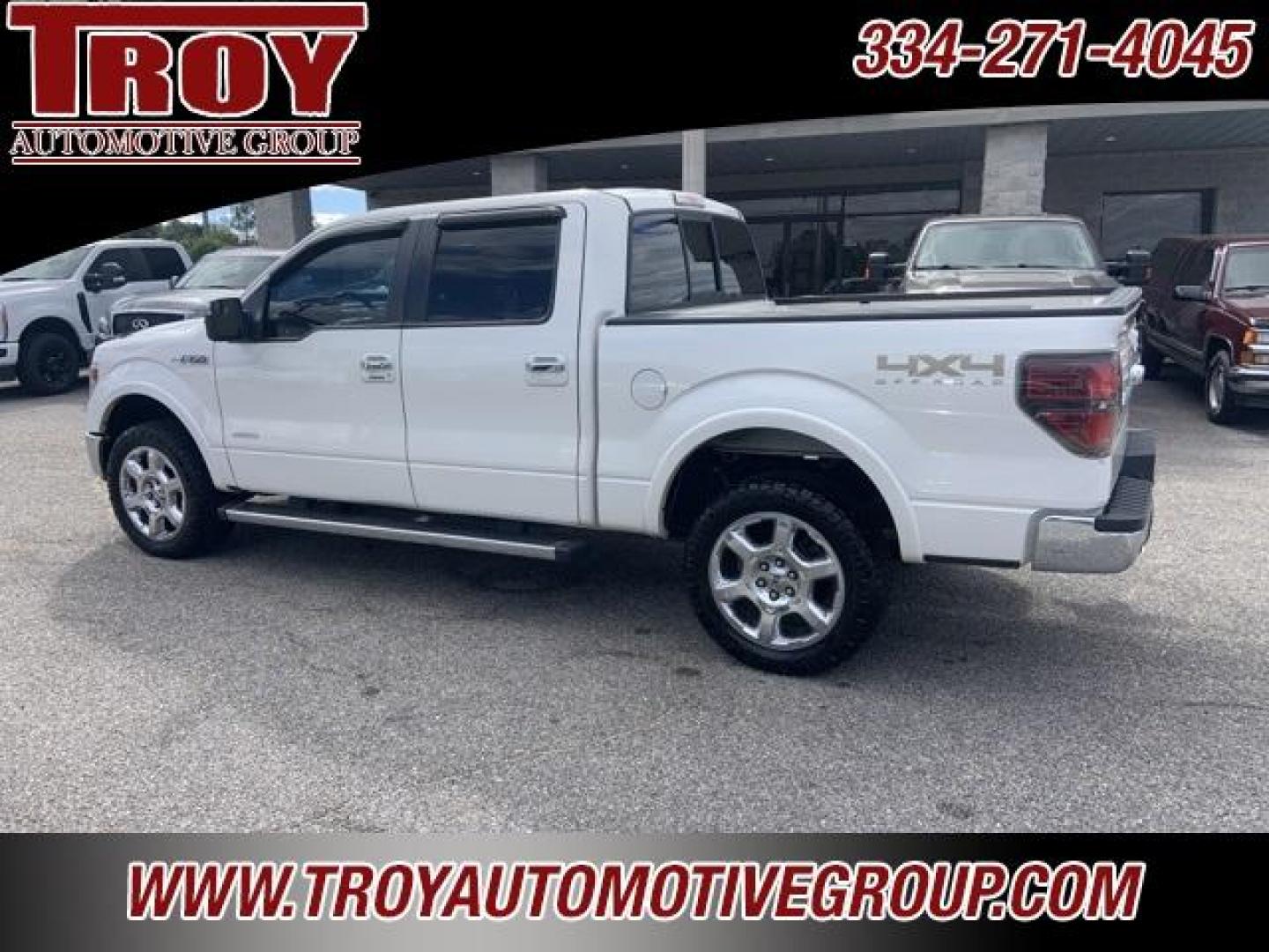 2013 White Platinum Metallic Tri-Coat /Pecan Ford F-150 Lariat (1FTFW1ET3DF) with an 3.5L V6 engine, Automatic transmission, located at 6812 Atlanta Hwy, Montgomery, AL, 36117, (334) 271-4045, 32.382118, -86.178673 - Photo#14