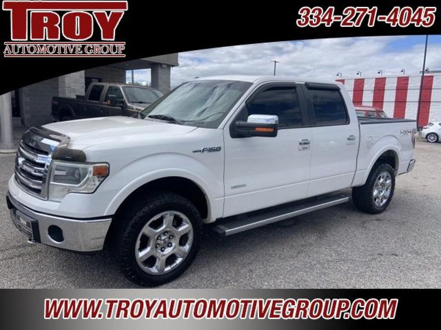 2013 White Platinum Metallic Tri-Coat /Pecan Ford F-150 Lariat (1FTFW1ET3DF) with an 3.5L V6 engine, Automatic transmission, located at 6812 Atlanta Hwy, Montgomery, AL, 36117, (334) 271-4045, 32.382118, -86.178673 - Photo#3