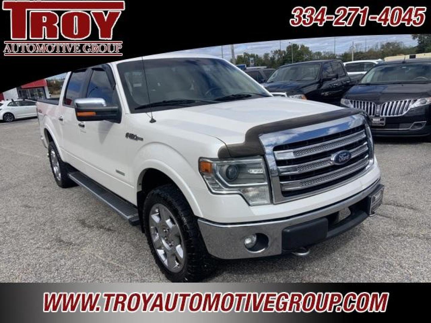 2013 White Platinum Metallic Tri-Coat /Pecan Ford F-150 Lariat (1FTFW1ET3DF) with an 3.5L V6 engine, Automatic transmission, located at 6812 Atlanta Hwy, Montgomery, AL, 36117, (334) 271-4045, 32.382118, -86.178673 - Photo#6