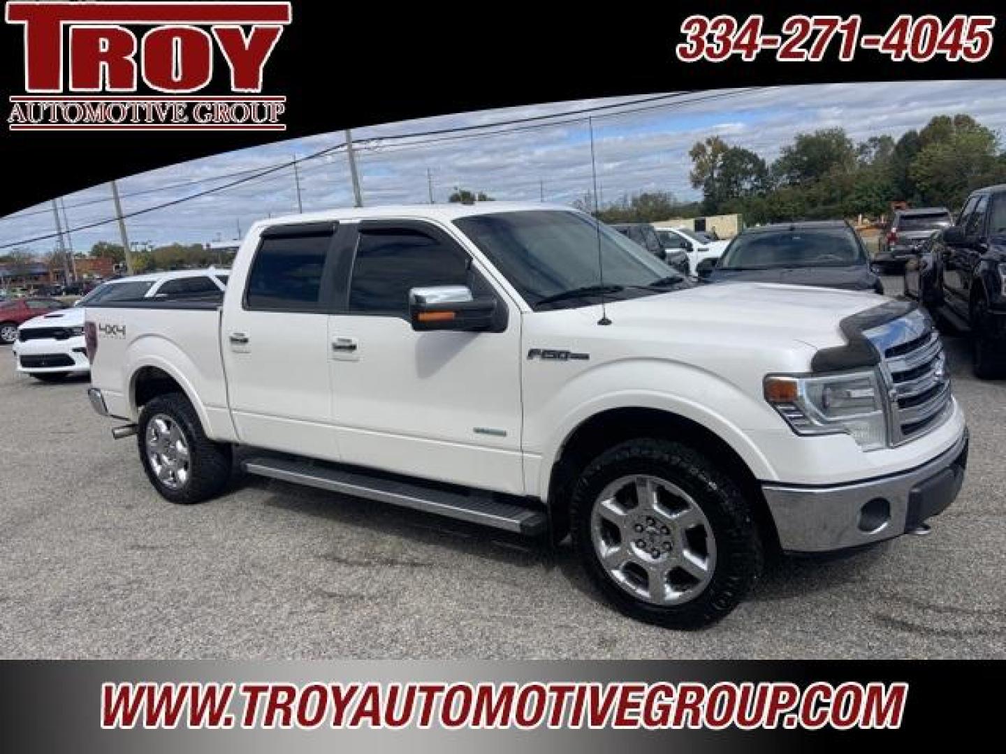 2013 White Platinum Metallic Tri-Coat /Pecan Ford F-150 Lariat (1FTFW1ET3DF) with an 3.5L V6 engine, Automatic transmission, located at 6812 Atlanta Hwy, Montgomery, AL, 36117, (334) 271-4045, 32.382118, -86.178673 - Photo#7