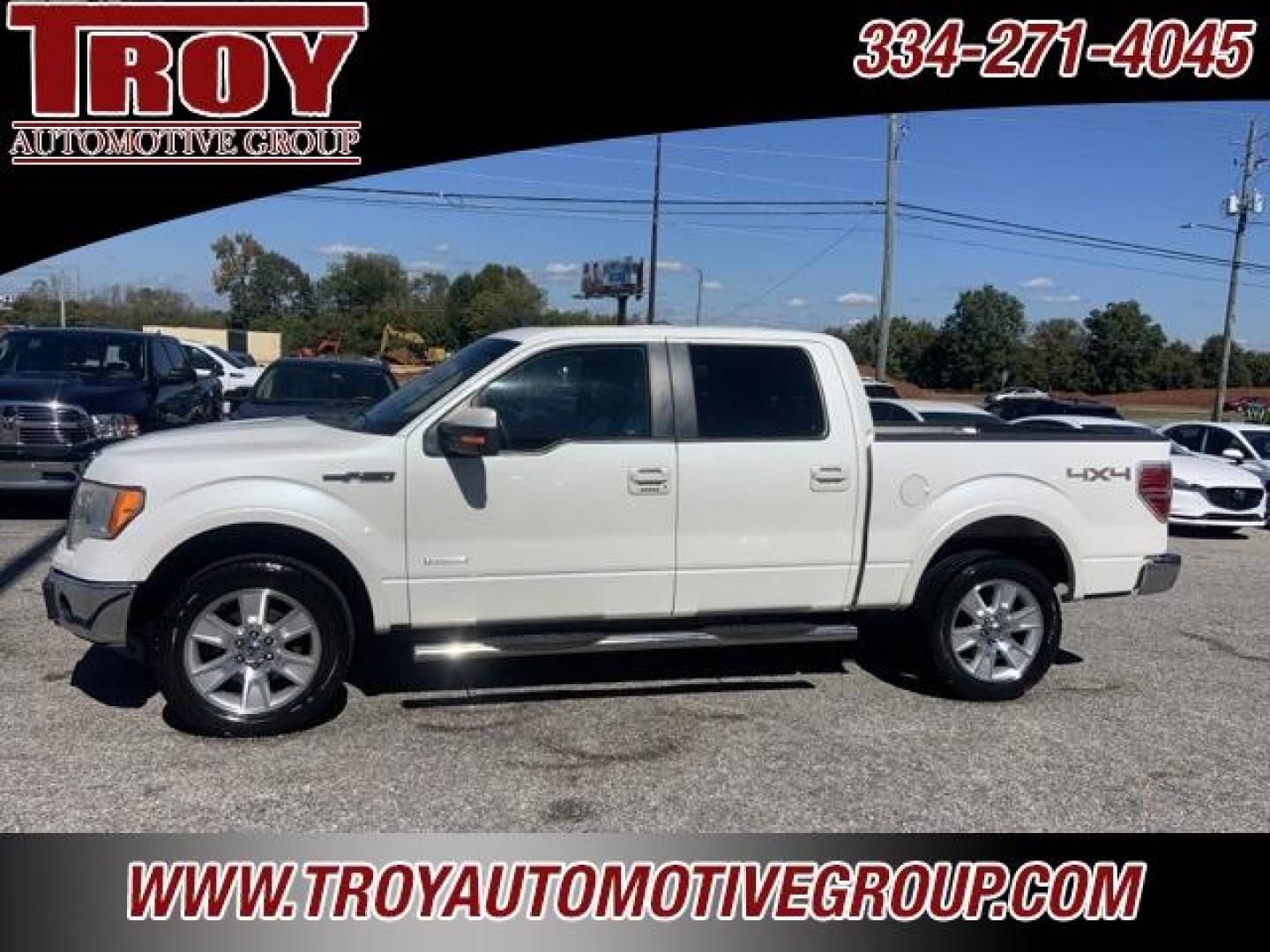 2013 White Platinum Metallic Tri-Coat /Pecan Ford F-150 Lariat (1FTFW1ET7DF) with an 3.5L V6 engine, Automatic transmission, located at 6812 Atlanta Hwy, Montgomery, AL, 36117, (334) 271-4045, 32.382118, -86.178673 - Power Sunroof!!<br>Navigation!!<br>Heated/Cooled Seats!<br>Tow Package!! - Photo#0