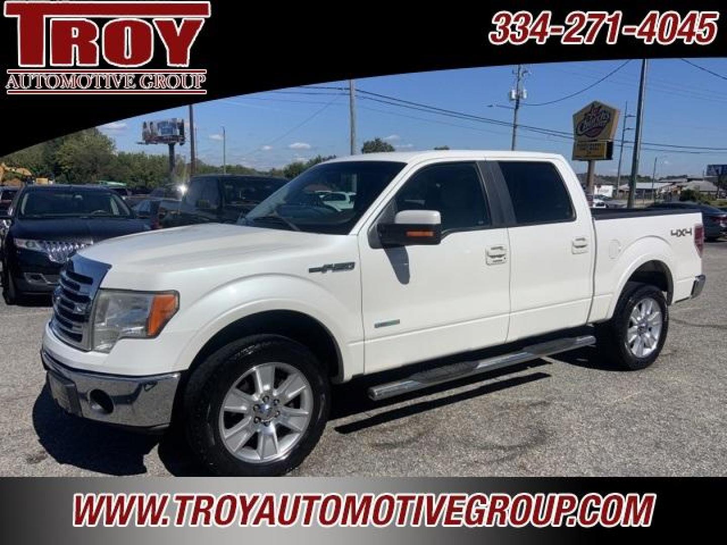 2013 White Platinum Metallic Tri-Coat /Pecan Ford F-150 Lariat (1FTFW1ET7DF) with an 3.5L V6 engine, Automatic transmission, located at 6812 Atlanta Hwy, Montgomery, AL, 36117, (334) 271-4045, 32.382118, -86.178673 - Photo#3