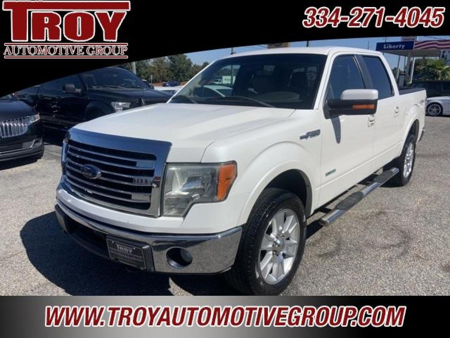 2013 White Platinum Metallic Tri-Coat /Pecan Ford F-150 Lariat (1FTFW1ET7DF) with an 3.5L V6 engine, Automatic transmission, located at 6812 Atlanta Hwy, Montgomery, AL, 36117, (334) 271-4045, 32.382118, -86.178673 - Photo#4