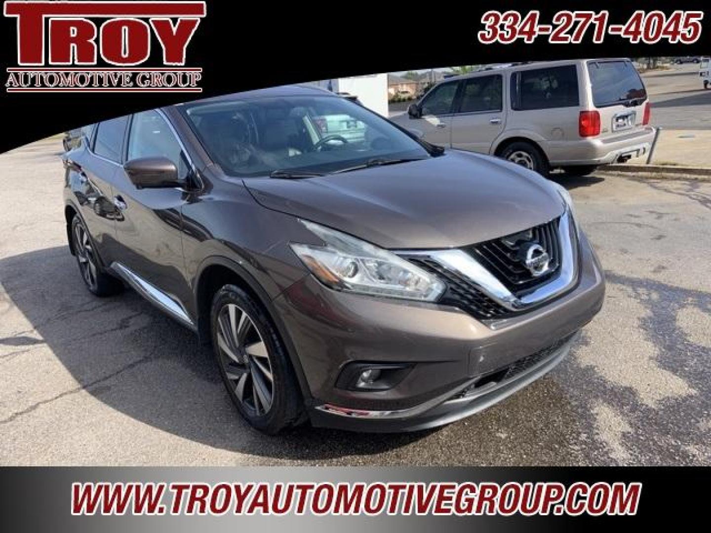 2018 Java Metallic /Mocha Nissan Murano Platinum (5N1AZ2MG8JN) with an 3.5L V6 DOHC 24V engine, CVT transmission, located at 6812 Atlanta Hwy, Montgomery, AL, 36117, (334) 271-4045, 32.382118, -86.178673 - Photo#6