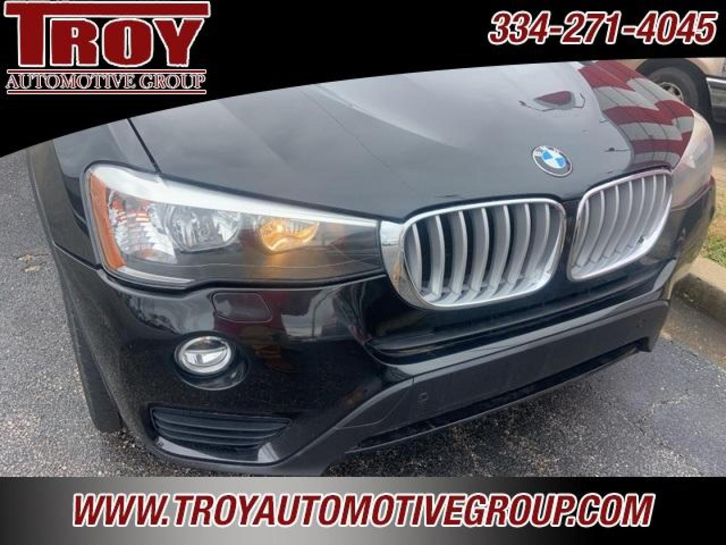 2015 Black Sapphire Metallic /Sand Beige BMW X3 xDrive28i (5UXWX9C58F0) with an 2.0L I4 TwinPower Turbo engine, Automatic transmission, located at 6812 Atlanta Hwy, Montgomery, AL, 36117, (334) 271-4045, 32.382118, -86.178673 - Black Sapphire Metallic 2015 BMW X3 xDrive28i AWD 2.0L I4 TwinPower Turbo 8-Speed Automatic<br><br>Financing Available---Top Value for Trades.<br><br>21/28 City/Highway MPG<br><br><br>Reviews:<br> * If you want your upscale SUV to accent ''sport,'' then the 2015 BMW X3 may just be the ticket. Of co - Photo#12