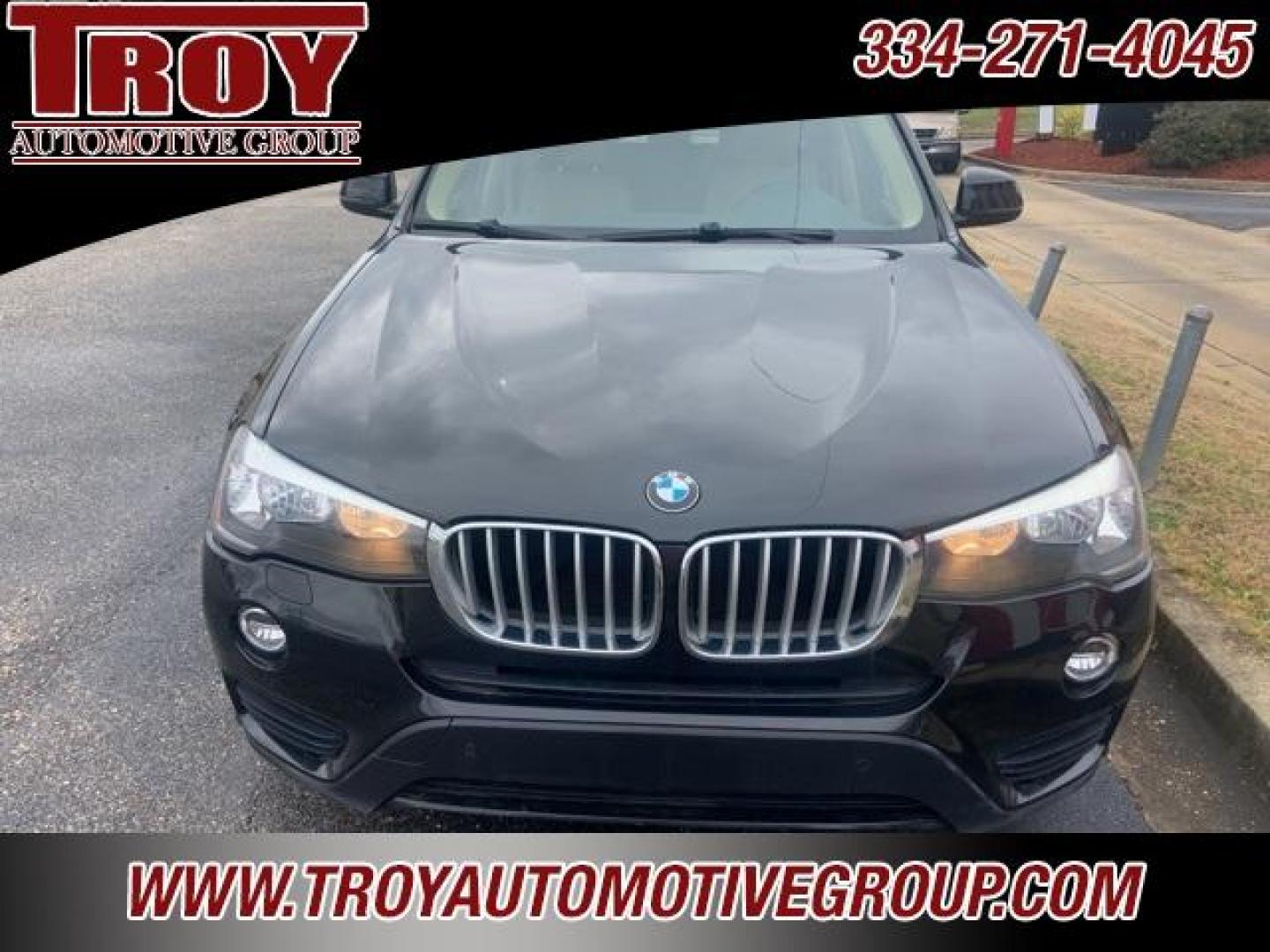 2015 Black Sapphire Metallic /Sand Beige BMW X3 xDrive28i (5UXWX9C58F0) with an 2.0L I4 TwinPower Turbo engine, Automatic transmission, located at 6812 Atlanta Hwy, Montgomery, AL, 36117, (334) 271-4045, 32.382118, -86.178673 - Black Sapphire Metallic 2015 BMW X3 xDrive28i AWD 2.0L I4 TwinPower Turbo 8-Speed Automatic<br><br>Financing Available---Top Value for Trades.<br><br>21/28 City/Highway MPG<br><br><br>Reviews:<br> * If you want your upscale SUV to accent ''sport,'' then the 2015 BMW X3 may just be the ticket. Of co - Photo#3