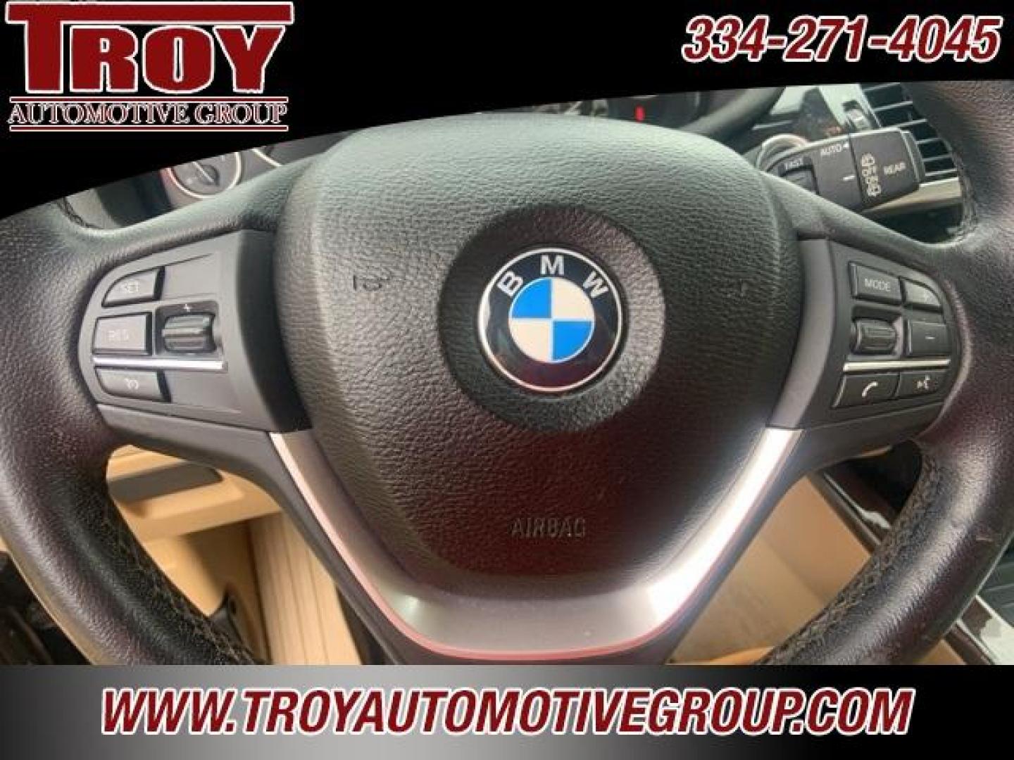 2015 Black Sapphire Metallic /Sand Beige BMW X3 xDrive28i (5UXWX9C58F0) with an 2.0L I4 TwinPower Turbo engine, Automatic transmission, located at 6812 Atlanta Hwy, Montgomery, AL, 36117, (334) 271-4045, 32.382118, -86.178673 - Black Sapphire Metallic 2015 BMW X3 xDrive28i AWD 2.0L I4 TwinPower Turbo 8-Speed Automatic<br><br>Financing Available---Top Value for Trades.<br><br>21/28 City/Highway MPG<br><br><br>Reviews:<br> * If you want your upscale SUV to accent ''sport,'' then the 2015 BMW X3 may just be the ticket. Of co - Photo#46