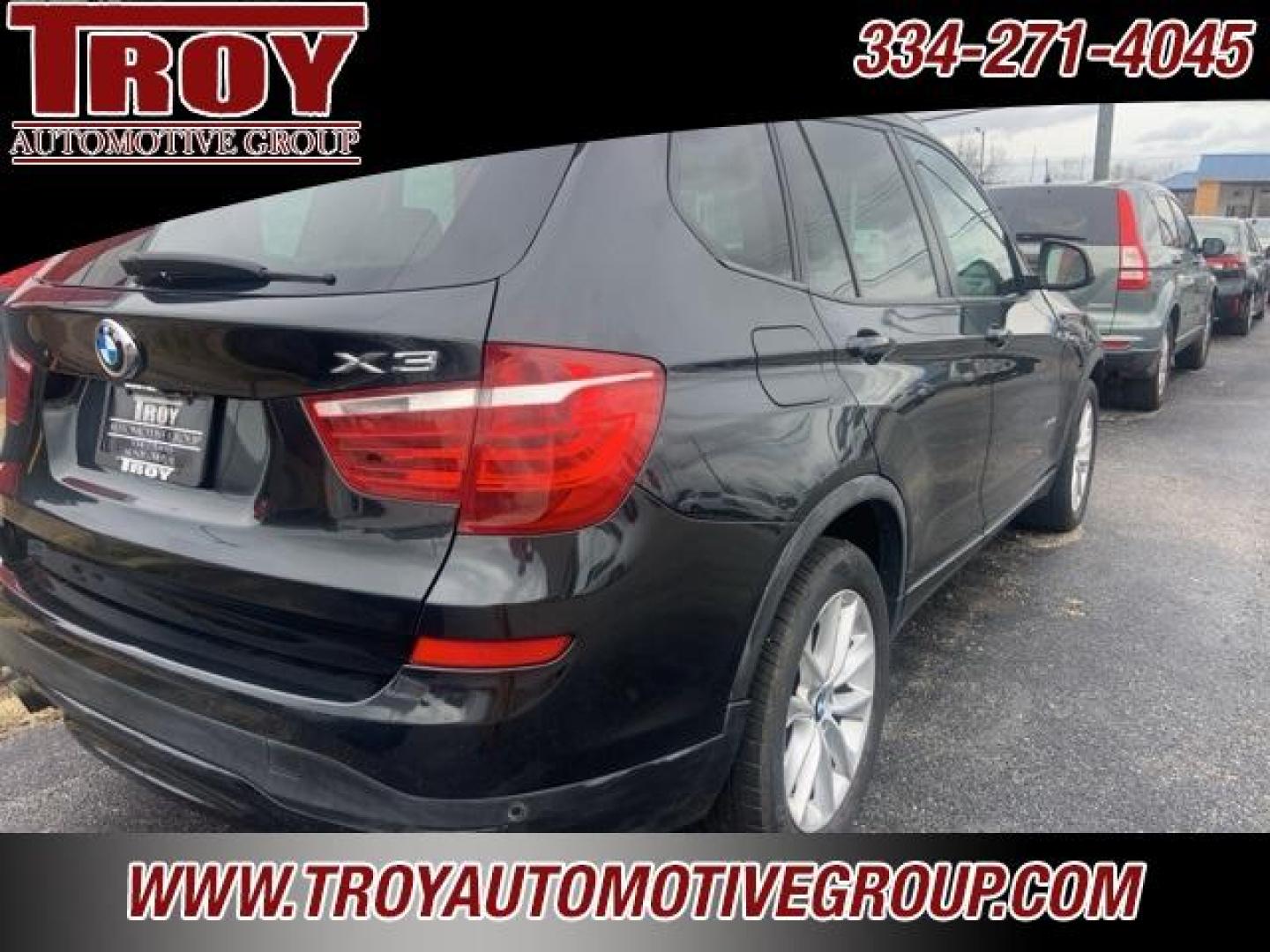 2015 Black Sapphire Metallic /Sand Beige BMW X3 xDrive28i (5UXWX9C58F0) with an 2.0L I4 TwinPower Turbo engine, Automatic transmission, located at 6812 Atlanta Hwy, Montgomery, AL, 36117, (334) 271-4045, 32.382118, -86.178673 - Black Sapphire Metallic 2015 BMW X3 xDrive28i AWD 2.0L I4 TwinPower Turbo 8-Speed Automatic<br><br>Financing Available---Top Value for Trades.<br><br>21/28 City/Highway MPG<br><br><br>Reviews:<br> * If you want your upscale SUV to accent ''sport,'' then the 2015 BMW X3 may just be the ticket. Of co - Photo#8