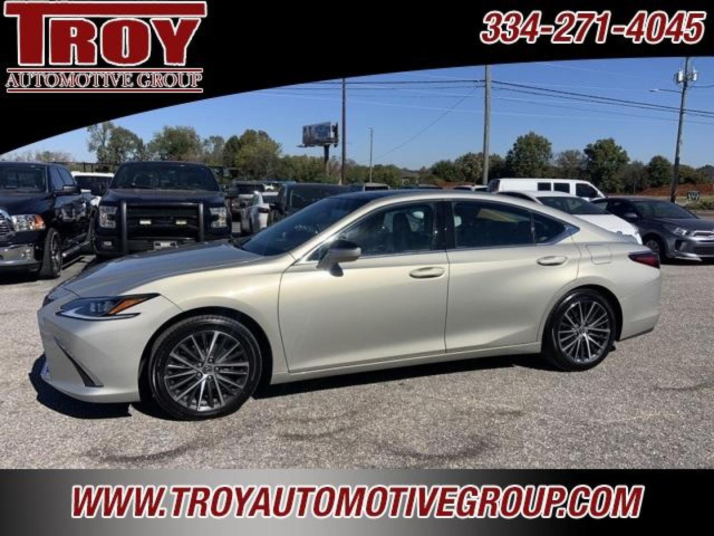 2022 Moonbeam Beige Metallic /Palomino Lexus ES 350 (58ADZ1B11NU) with an 3.5L V6 DOHC 24V engine, Automatic transmission, located at 6812 Atlanta Hwy, Montgomery, AL, 36117, (334) 271-4045, 32.382118, -86.178673 - Photo#0