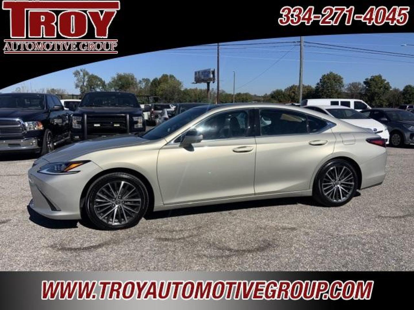 2022 Moonbeam Beige Metallic /Palomino Lexus ES 350 (58ADZ1B11NU) with an 3.5L V6 DOHC 24V engine, Automatic transmission, located at 6812 Atlanta Hwy, Montgomery, AL, 36117, (334) 271-4045, 32.382118, -86.178673 - Photo#1