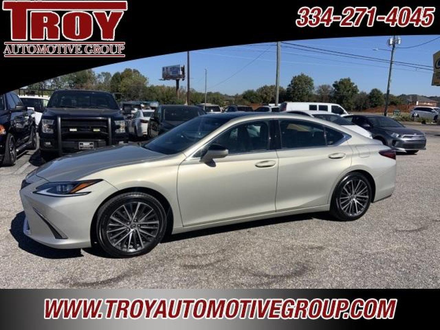 2022 Moonbeam Beige Metallic /Palomino Lexus ES 350 (58ADZ1B11NU) with an 3.5L V6 DOHC 24V engine, Automatic transmission, located at 6812 Atlanta Hwy, Montgomery, AL, 36117, (334) 271-4045, 32.382118, -86.178673 - Photo#2