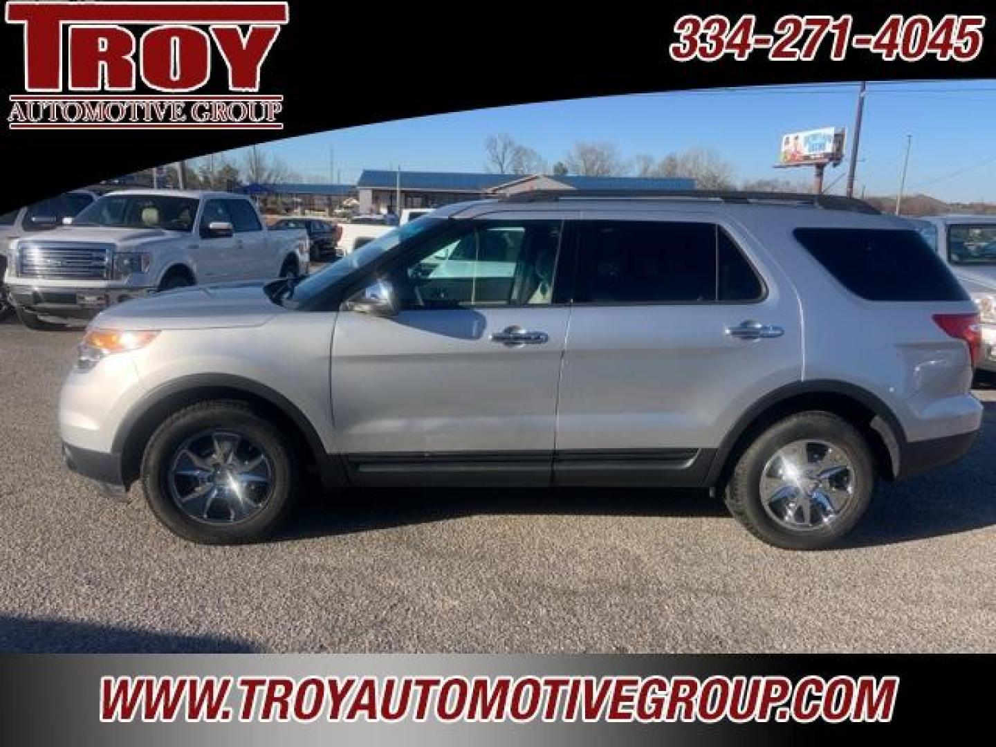 2013 Ingot Silver Metallic /Medium Light Stone Ford Explorer Base (1FM5K7B80DG) with an V6 engine, Automatic transmission, located at 6812 Atlanta Hwy, Montgomery, AL, 36117, (334) 271-4045, 32.382118, -86.178673 - Silver 2013 Ford Explorer FWD V6 6-Speed Automatic with Select-Shift<br><br>Financing Available---Top Value for Trades.<br><br>Odometer is 28434 miles below market average!<br><br><br>Awards:<br> * Ward's 10 Best Engines * 2013 KBB.com 5-Year Cost to Own Awards * 2013 KBB.com Brand Image Awards - Photo#1