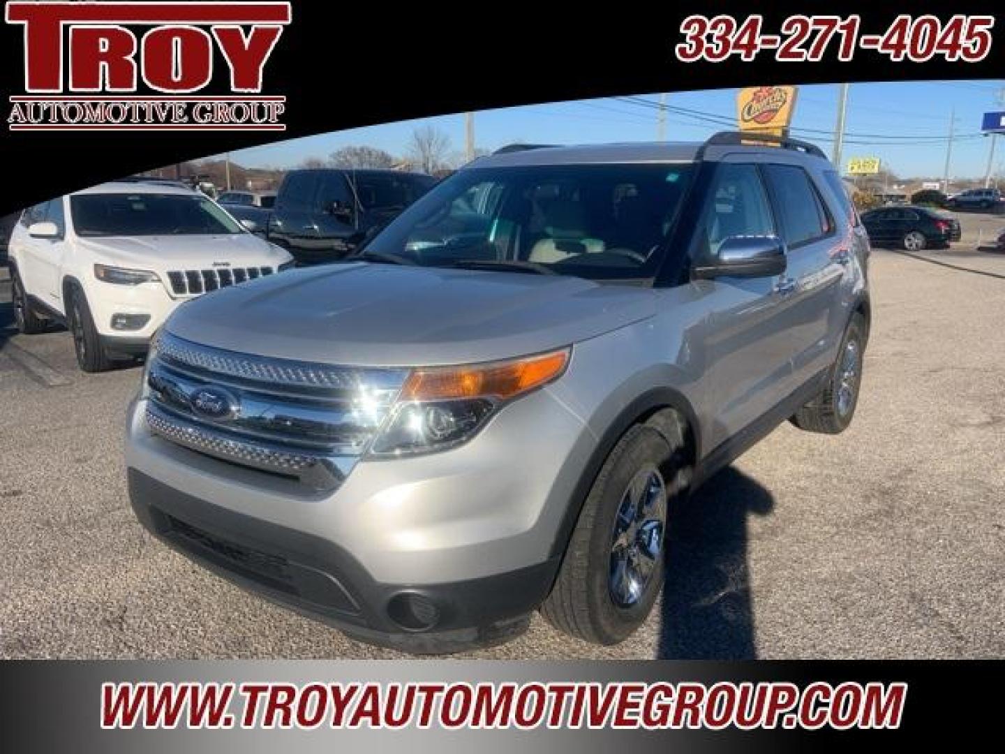 2013 Ingot Silver Metallic /Medium Light Stone Ford Explorer Base (1FM5K7B80DG) with an V6 engine, Automatic transmission, located at 6812 Atlanta Hwy, Montgomery, AL, 36117, (334) 271-4045, 32.382118, -86.178673 - Silver 2013 Ford Explorer FWD V6 6-Speed Automatic with Select-Shift<br><br>Financing Available---Top Value for Trades.<br><br>Odometer is 28434 miles below market average!<br><br><br>Awards:<br> * Ward's 10 Best Engines * 2013 KBB.com 5-Year Cost to Own Awards * 2013 KBB.com Brand Image Awards - Photo#3