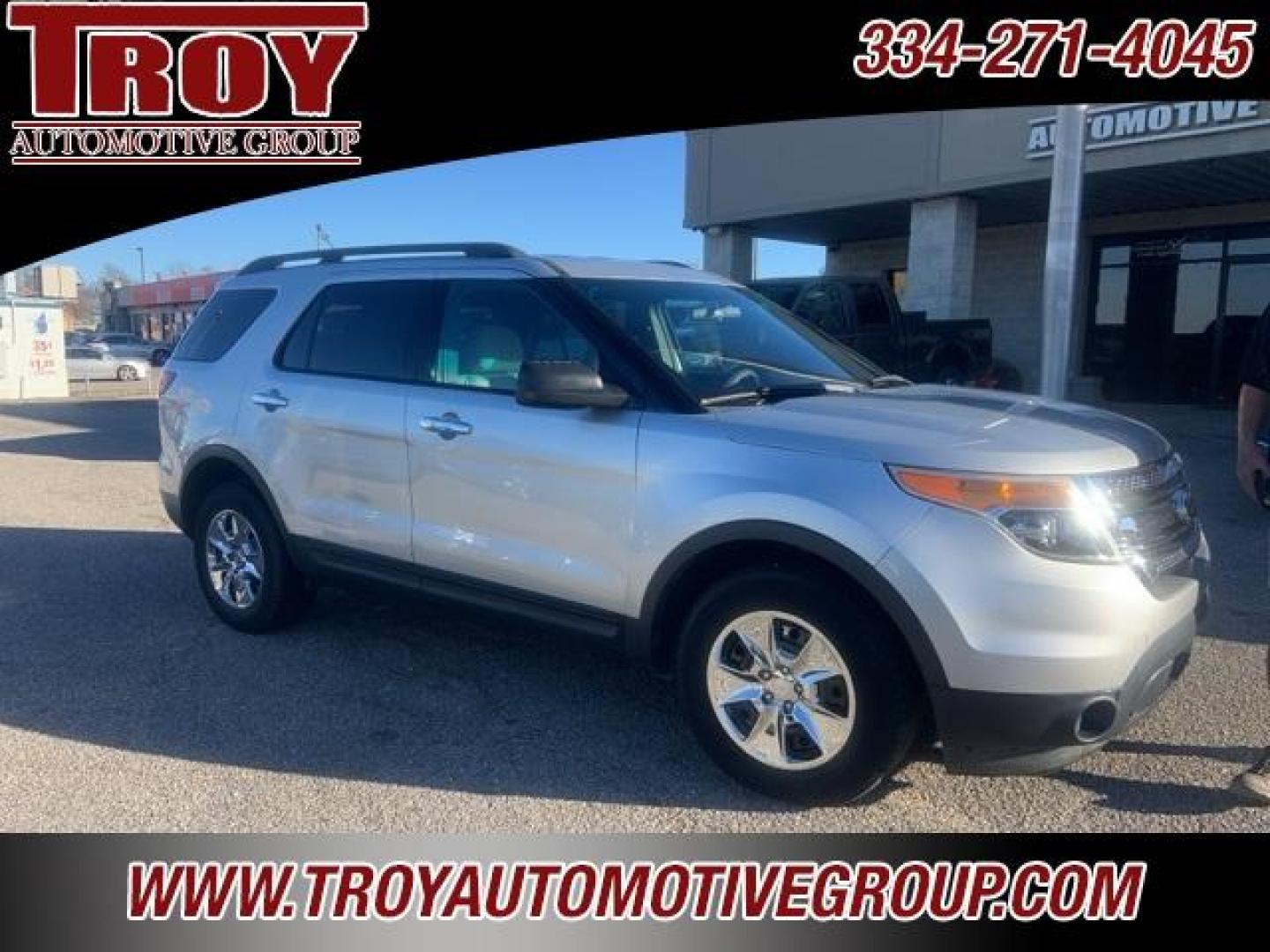 2013 Ingot Silver Metallic /Medium Light Stone Ford Explorer Base (1FM5K7B80DG) with an V6 engine, Automatic transmission, located at 6812 Atlanta Hwy, Montgomery, AL, 36117, (334) 271-4045, 32.382118, -86.178673 - Silver 2013 Ford Explorer FWD V6 6-Speed Automatic with Select-Shift<br><br>Financing Available---Top Value for Trades.<br><br>Odometer is 28434 miles below market average!<br><br><br>Awards:<br> * Ward's 10 Best Engines * 2013 KBB.com 5-Year Cost to Own Awards * 2013 KBB.com Brand Image Awards - Photo#7