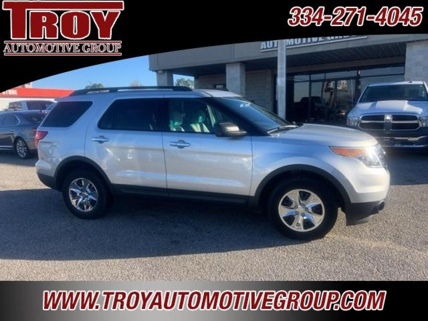 2013 Ingot Silver Metallic /Medium Light Stone Ford Explorer Base (1FM5K7B80DG) with an V6 engine, Automatic transmission, located at 6812 Atlanta Hwy, Montgomery, AL, 36117, (334) 271-4045, 32.382118, -86.178673 - Silver 2013 Ford Explorer FWD V6 6-Speed Automatic with Select-Shift<br><br>Financing Available---Top Value for Trades.<br><br>Odometer is 28434 miles below market average!<br><br><br>Awards:<br> * Ward's 10 Best Engines * 2013 KBB.com 5-Year Cost to Own Awards * 2013 KBB.com Brand Image Awards - Photo#8