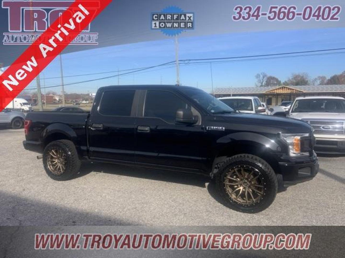 2019 Black /Dark Earth Gray Ford F-150 XL (1FTEW1CPXKK) with an 2.7L V6 EcoBoost engine, Automatic transmission, located at 6812 Atlanta Hwy, Montgomery, AL, 36117, (334) 271-4045, 32.382118, -86.178673 - Photo#0