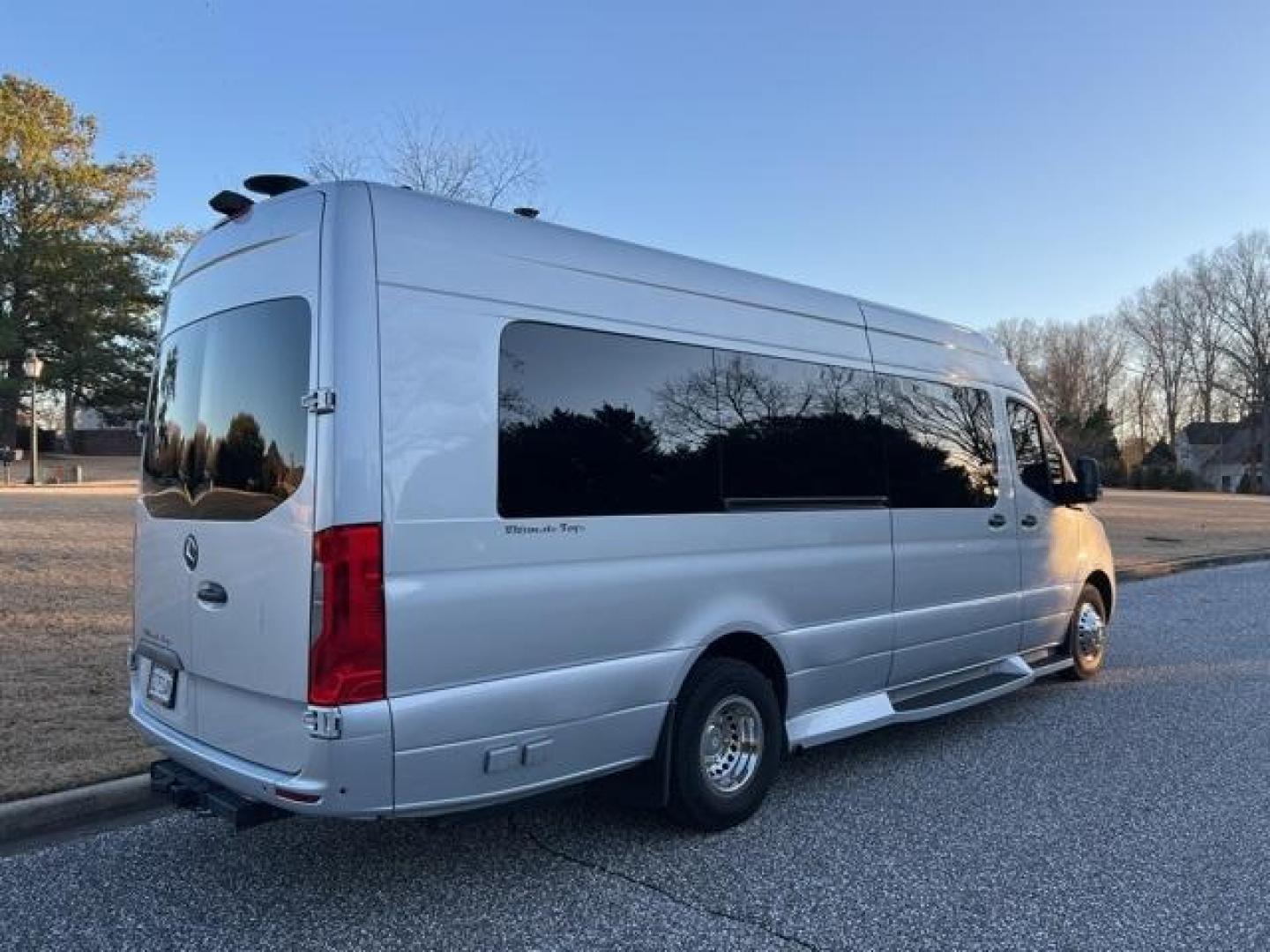 2021 Iridium Silver /Tan Mercedes-Benz Sprinter 3500 Ultimate Toys Conversion Van (W1X8ED3Y4MP) with an 3.0L V6 Turbodiesel engine, Automatic transmission, located at 6812 Atlanta Hwy, Montgomery, AL, 36117, (334) 271-4045, 32.382118, -86.178673 - 2021'/2022' Mercedes Benz Sprinter 3500 Dual Rear Wheels Conversion Van by Ultimate Toys (www.ultimatetoys.com). The Mercedes Chassis is a 2021' model but the Conversion and original sale was not until June of 2022'. 9,835 Original Miles, 3.0 Mercedes Diesel, This model is Ultimate Toys (Ultimate Tr - Photo#3