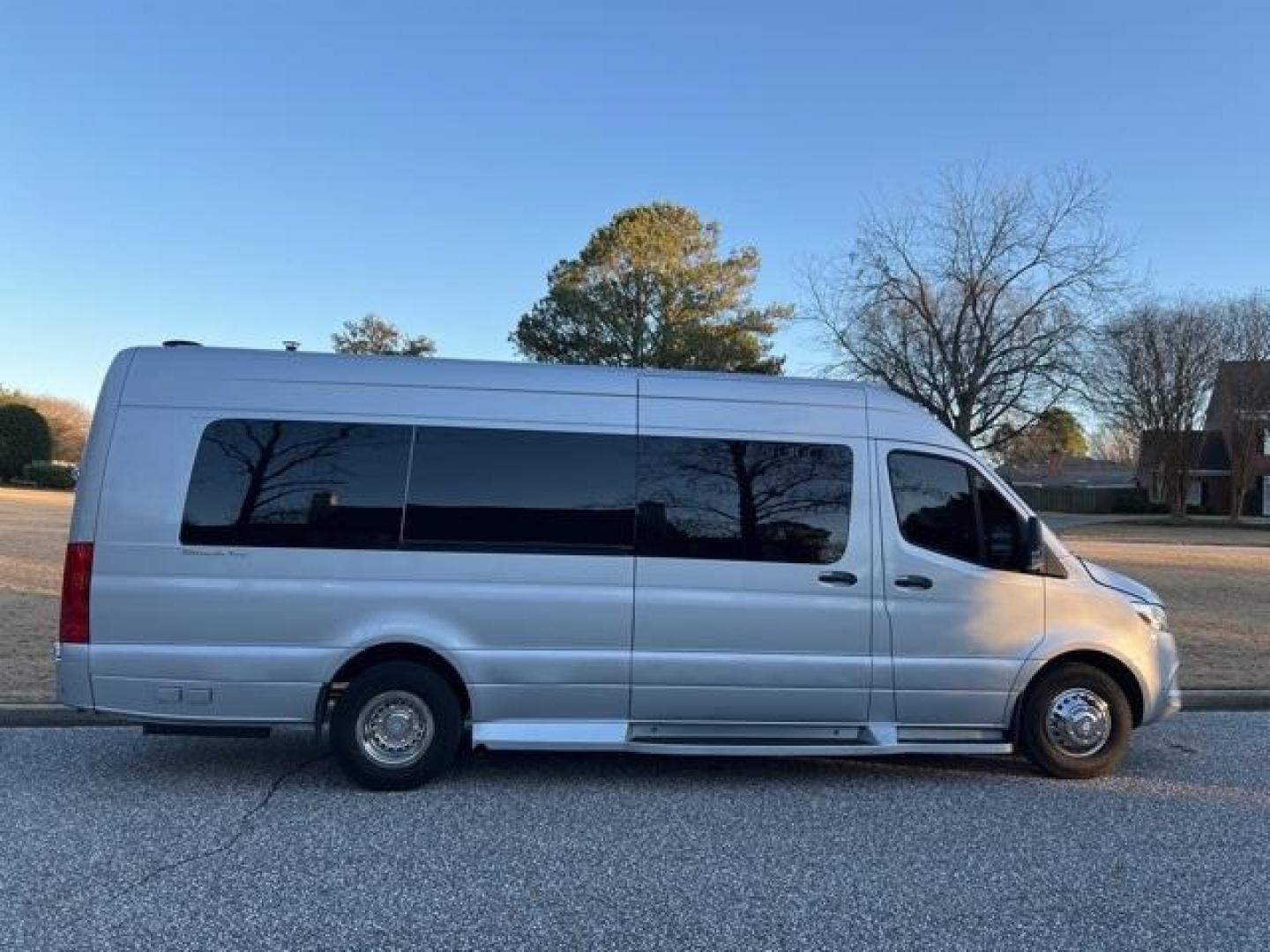 2021 Iridium Silver /Tan Mercedes-Benz Sprinter 3500 Ultimate Toys Conversion Van (W1X8ED3Y4MP) with an 3.0L V6 Turbodiesel engine, Automatic transmission, located at 6812 Atlanta Hwy, Montgomery, AL, 36117, (334) 271-4045, 32.382118, -86.178673 - 2021'/2022' Mercedes Benz Sprinter 3500 Dual Rear Wheels Conversion Van by Ultimate Toys (www.ultimatetoys.com). The Mercedes Chassis is a 2021' model but the Conversion and original sale was not until June of 2022'. 9,835 Original Miles, 3.0 Mercedes Diesel, This model is Ultimate Toys (Ultimate Tr - Photo#4