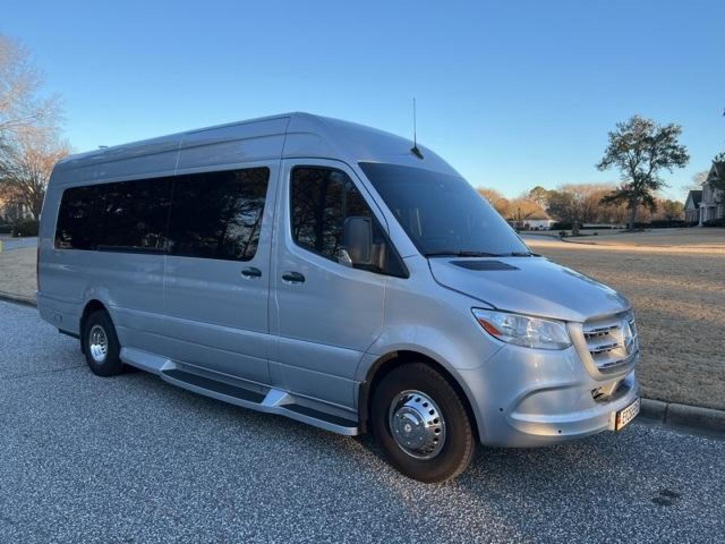 2021 Iridium Silver /Tan Mercedes-Benz Sprinter 3500 Ultimate Toys Conversion Van (W1X8ED3Y4MP) with an 3.0L V6 Turbodiesel engine, Automatic transmission, located at 6812 Atlanta Hwy, Montgomery, AL, 36117, (334) 271-4045, 32.382118, -86.178673 - 2021'/2022' Mercedes Benz Sprinter 3500 Dual Rear Wheels Conversion Van by Ultimate Toys (www.ultimatetoys.com). The Mercedes Chassis is a 2021' model but the Conversion and original sale was not until June of 2022'. 9,835 Original Miles, 3.0 Mercedes Diesel, This model is Ultimate Toys (Ultimate Tr - Photo#5