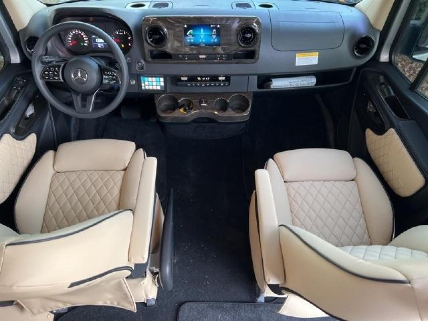 2021 Iridium Silver /Tan Mercedes-Benz Sprinter 3500 Ultimate Toys Conversion Van (W1X8ED3Y4MP) with an 3.0L V6 Turbodiesel engine, Automatic transmission, located at 6812 Atlanta Hwy, Montgomery, AL, 36117, (334) 271-4045, 32.382118, -86.178673 - 2021'/2022' Mercedes Benz Sprinter 3500 Dual Rear Wheels Conversion Van by Ultimate Toys (www.ultimatetoys.com). The Mercedes Chassis is a 2021' model but the Conversion and original sale was not until June of 2022'. 9,835 Original Miles, 3.0 Mercedes Diesel, This model is Ultimate Toys (Ultimate Tr - Photo#21