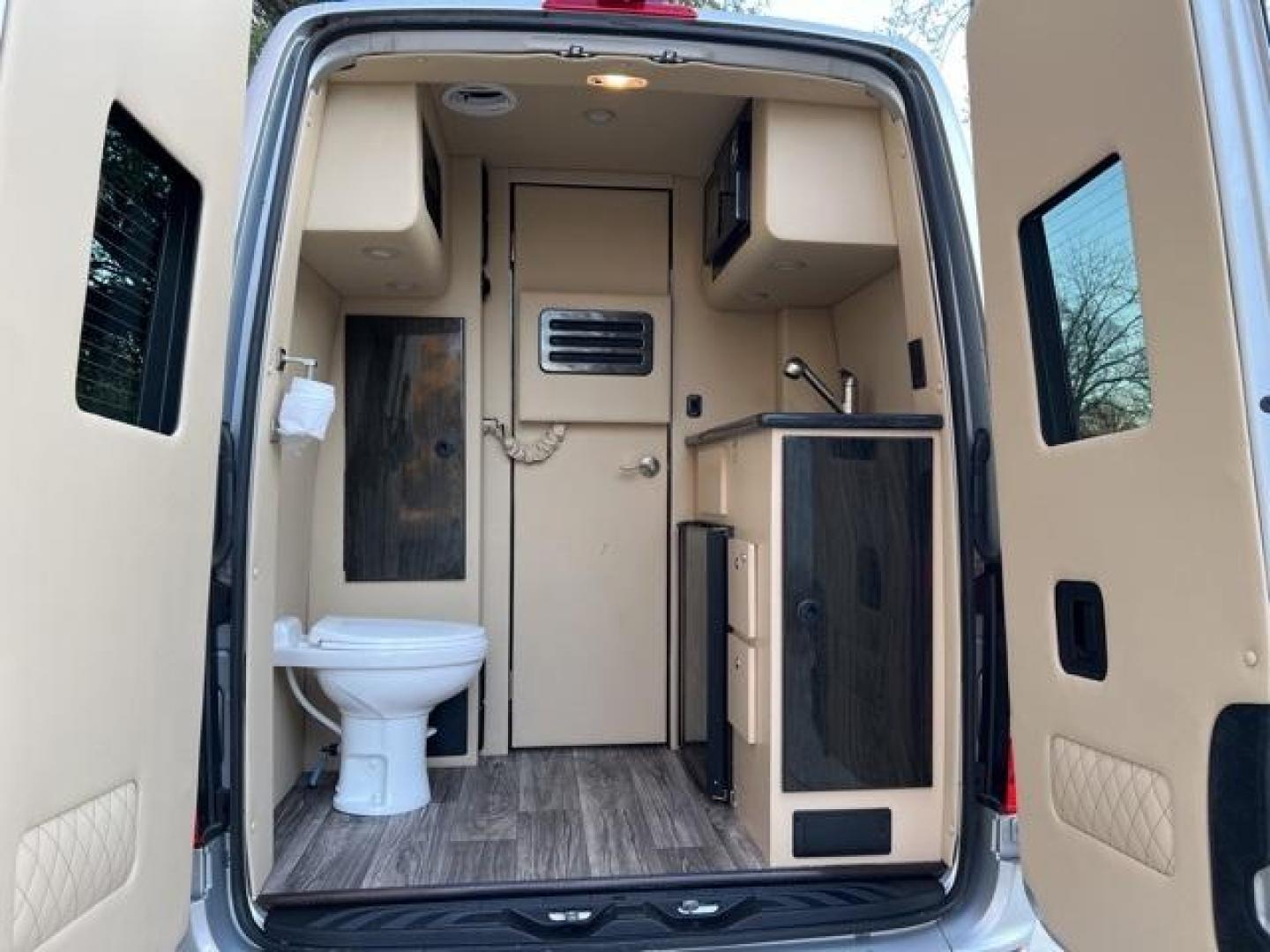 2021 Iridium Silver /Tan Mercedes-Benz Sprinter 3500 Ultimate Toys Conversion Van (W1X8ED3Y4MP) with an 3.0L V6 Turbodiesel engine, Automatic transmission, located at 6812 Atlanta Hwy, Montgomery, AL, 36117, (334) 271-4045, 32.382118, -86.178673 - 2021'/2022' Mercedes Benz Sprinter 3500 Dual Rear Wheels Conversion Van by Ultimate Toys (www.ultimatetoys.com). The Mercedes Chassis is a 2021' model but the Conversion and original sale was not until June of 2022'. 9,835 Original Miles, 3.0 Mercedes Diesel, This model is Ultimate Toys (Ultimate Tr - Photo#26