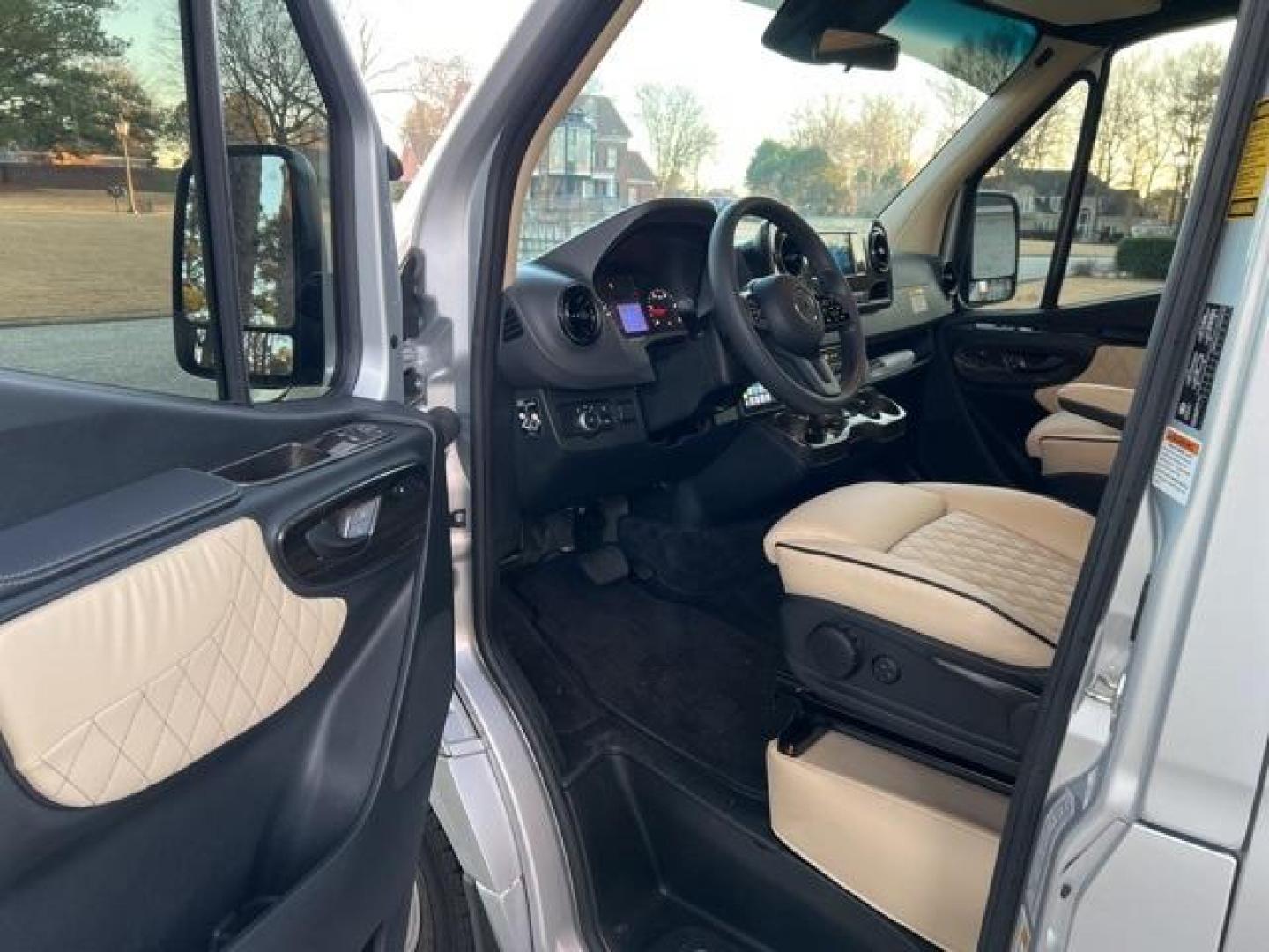 2021 Iridium Silver /Tan Mercedes-Benz Sprinter 3500 Ultimate Toys Conversion Van (W1X8ED3Y4MP) with an 3.0L V6 Turbodiesel engine, Automatic transmission, located at 6812 Atlanta Hwy, Montgomery, AL, 36117, (334) 271-4045, 32.382118, -86.178673 - 2021'/2022' Mercedes Benz Sprinter 3500 Dual Rear Wheels Conversion Van by Ultimate Toys (www.ultimatetoys.com). The Mercedes Chassis is a 2021' model but the Conversion and original sale was not until June of 2022'. 9,835 Original Miles, 3.0 Mercedes Diesel, This model is Ultimate Toys (Ultimate Tr - Photo#34