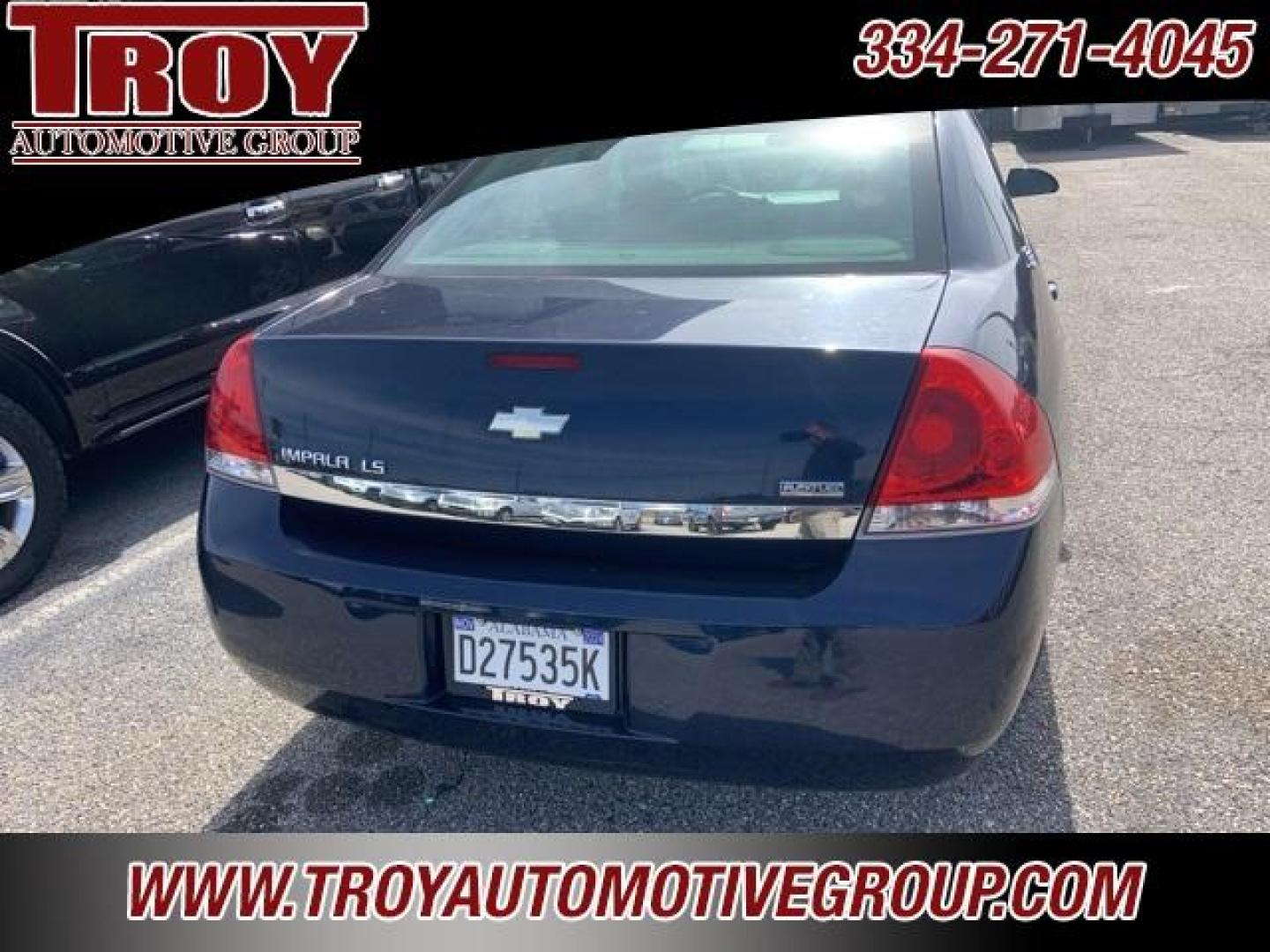 2008 Imperial Blue Metallic /Gray Chevrolet Impala LS (2G1WB58KX81) with an 3.5L V6 SFI Flex Fuel engine, Automatic transmission, located at 6812 Atlanta Hwy, Montgomery, AL, 36117, (334) 271-4045, 32.382118, -86.178673 - Photo#4